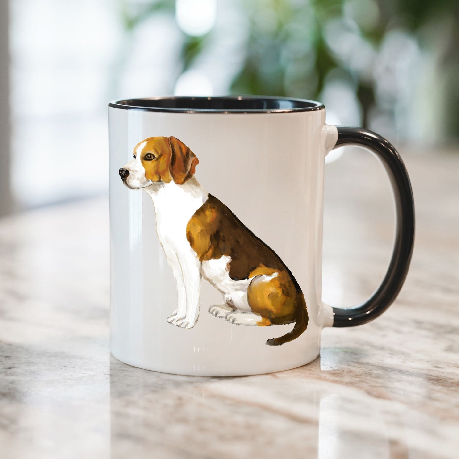 Beagle Dog Mug - MerikaArt