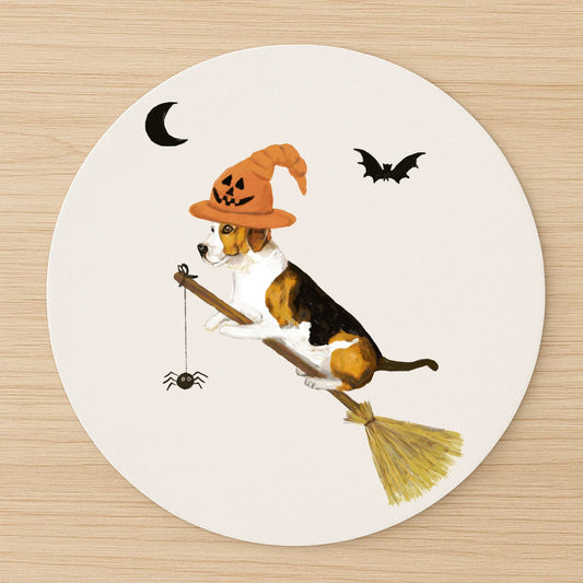 Beagle Halloween Mousepad - MerikaArt