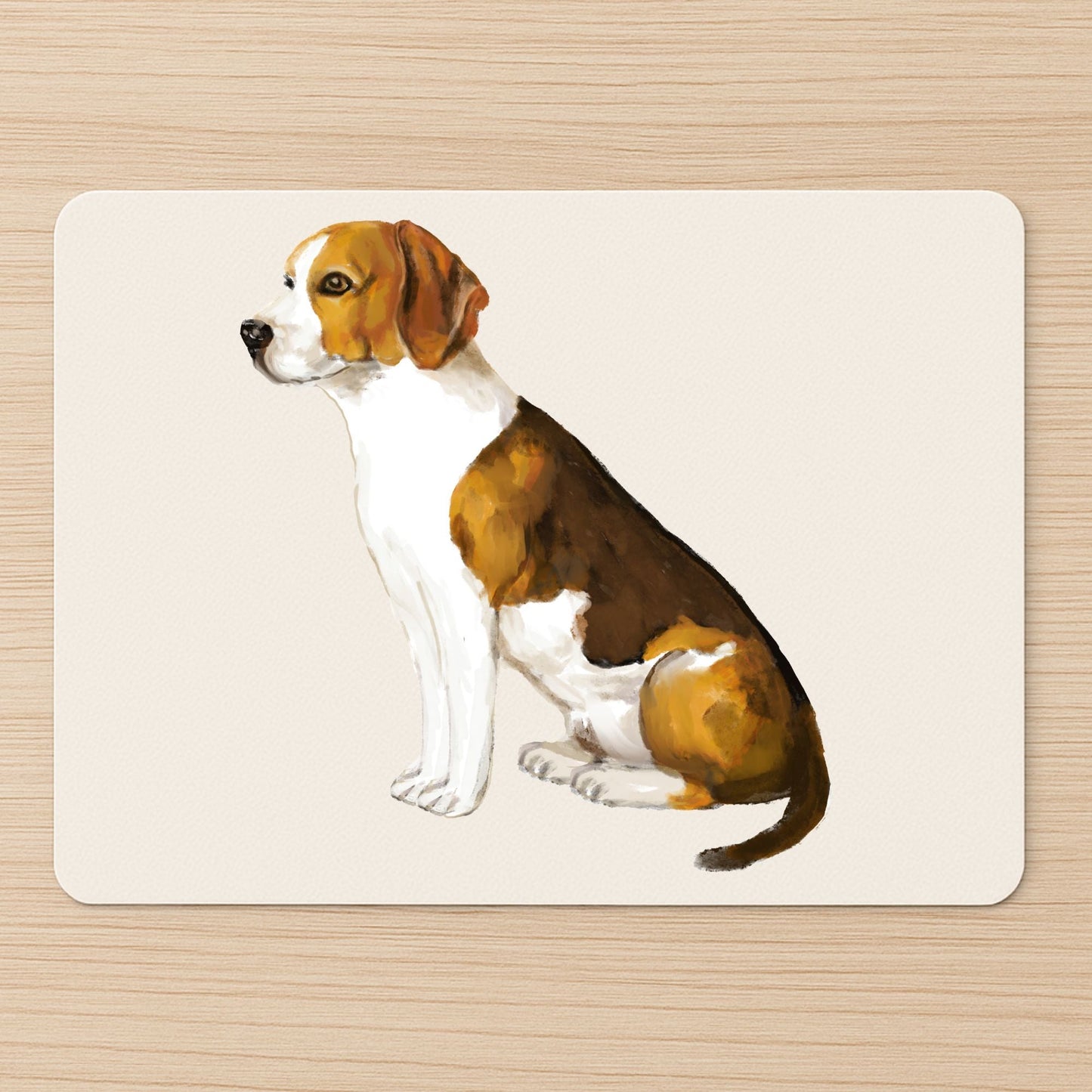 Beagle Mousepad - MerikaArt