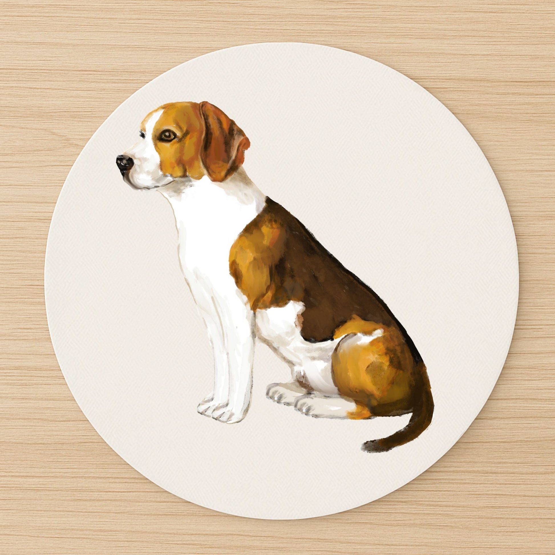Beagle Mousepad - MerikaArt