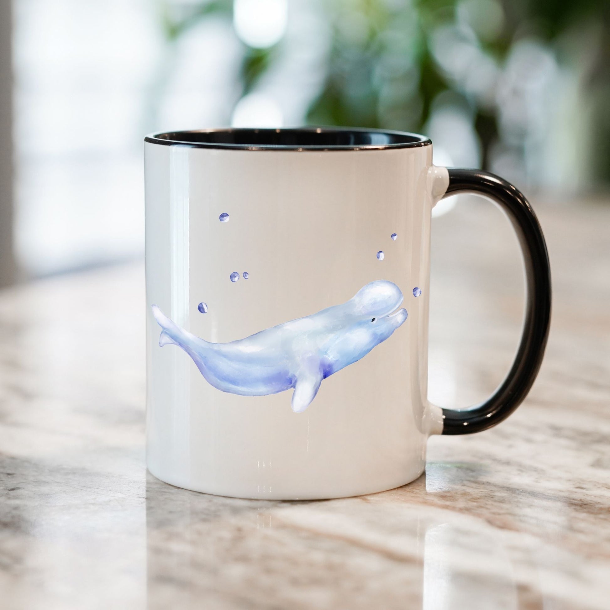 Beluga Whale Mug - MerikaArt