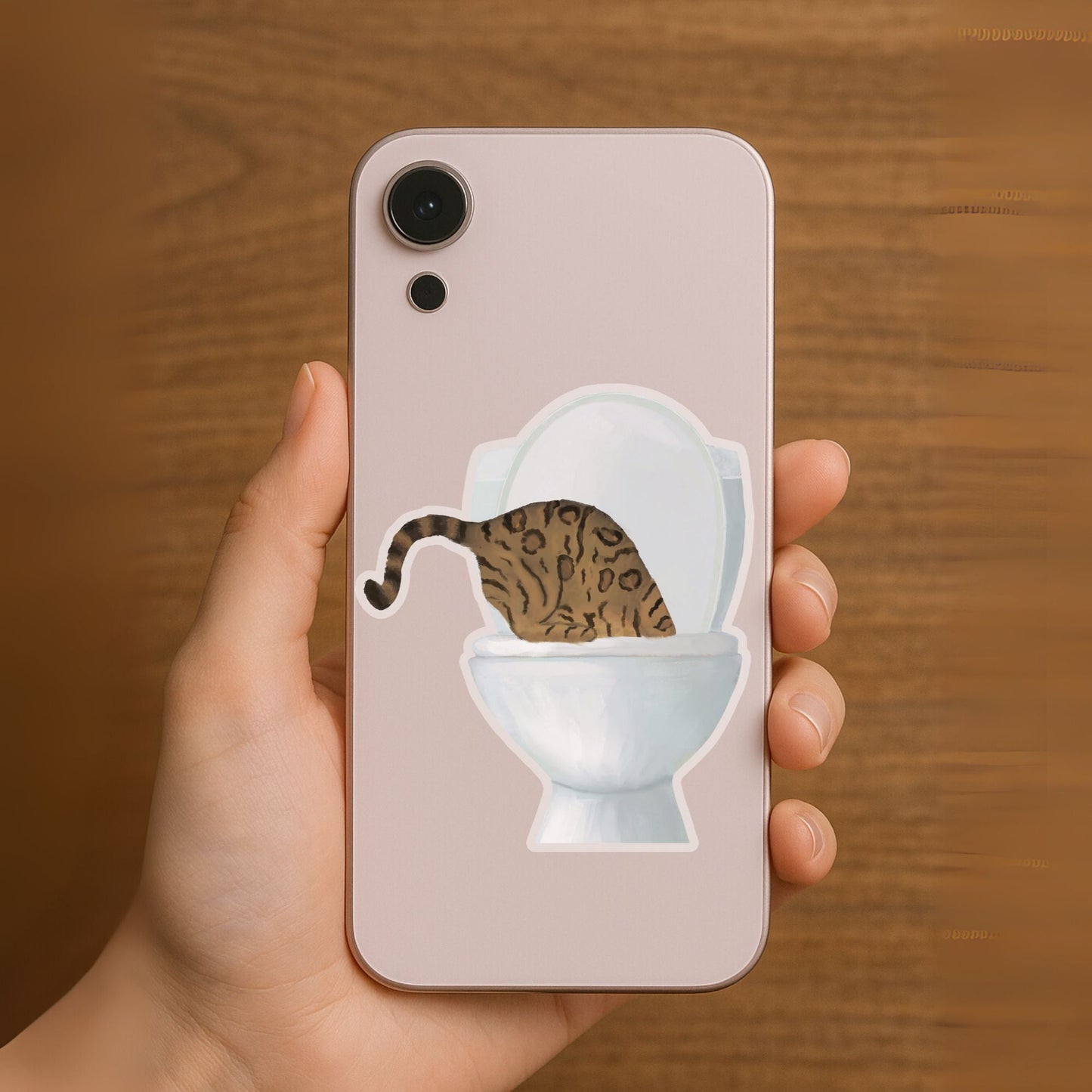 Bengal Cat Vinyl Sticker - MerikaArt