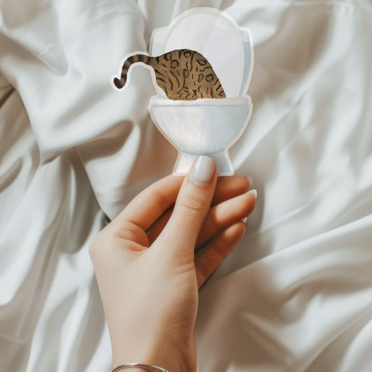 Bengal Cat Vinyl Sticker - MerikaArt