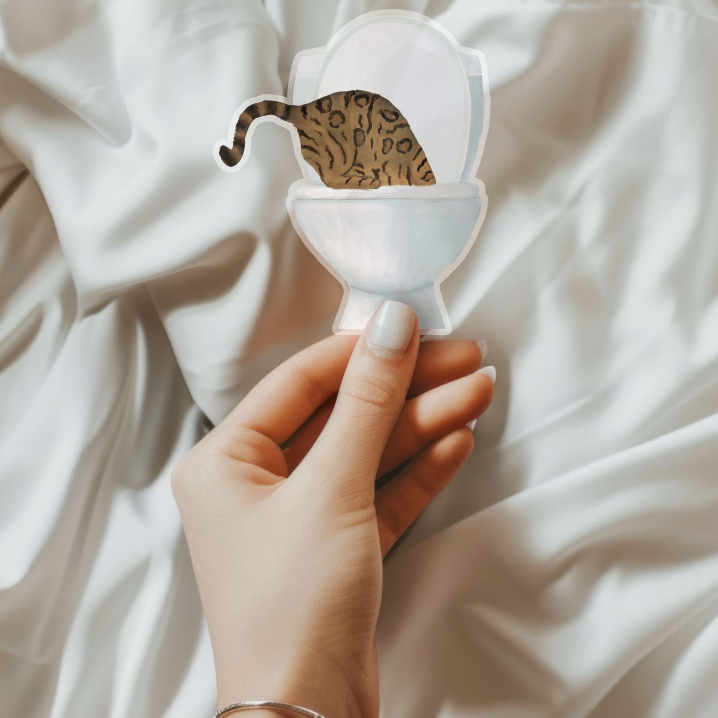 Bengal Cat Vinyl Sticker - MerikaArt