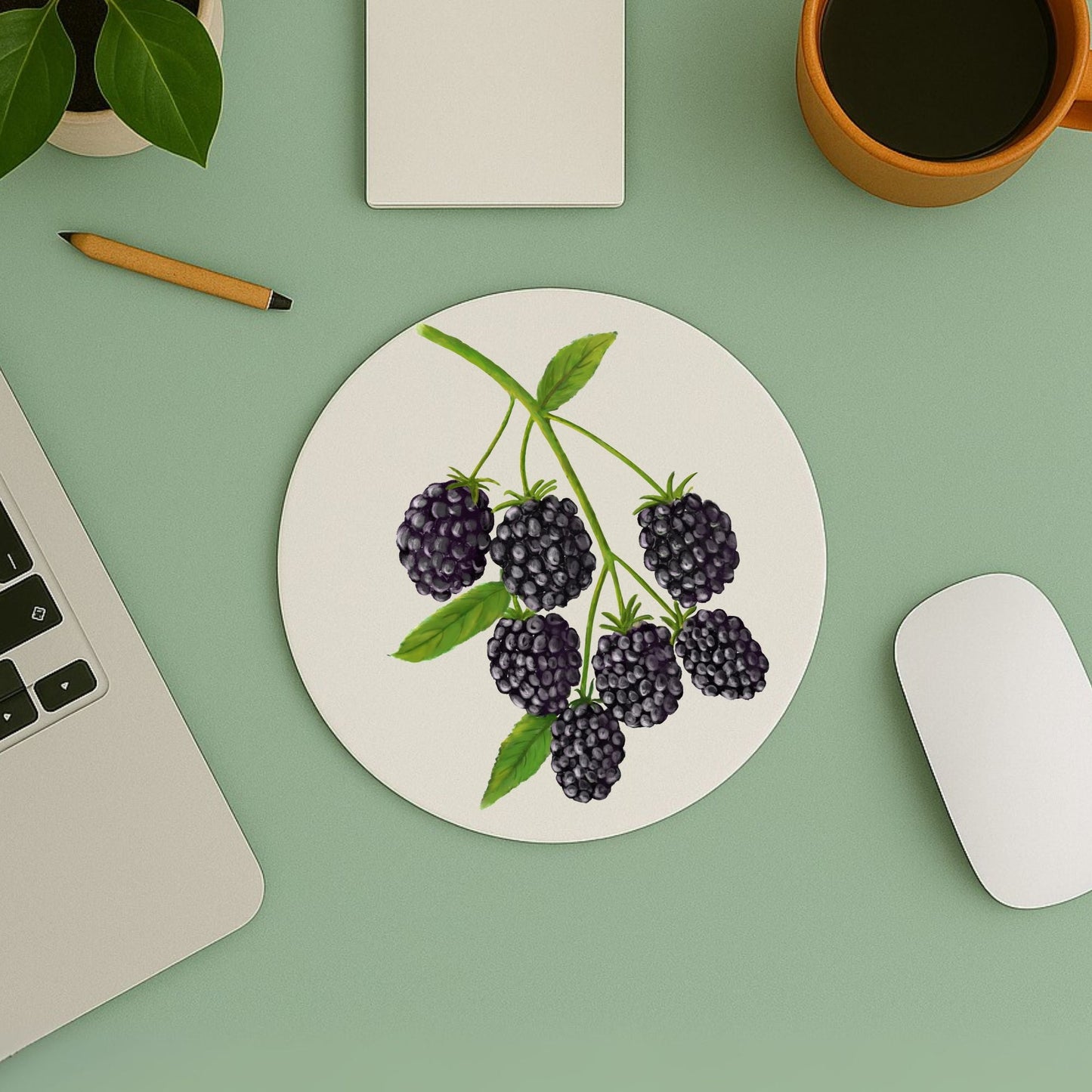 Blackberry Mousepad - MerikaArt