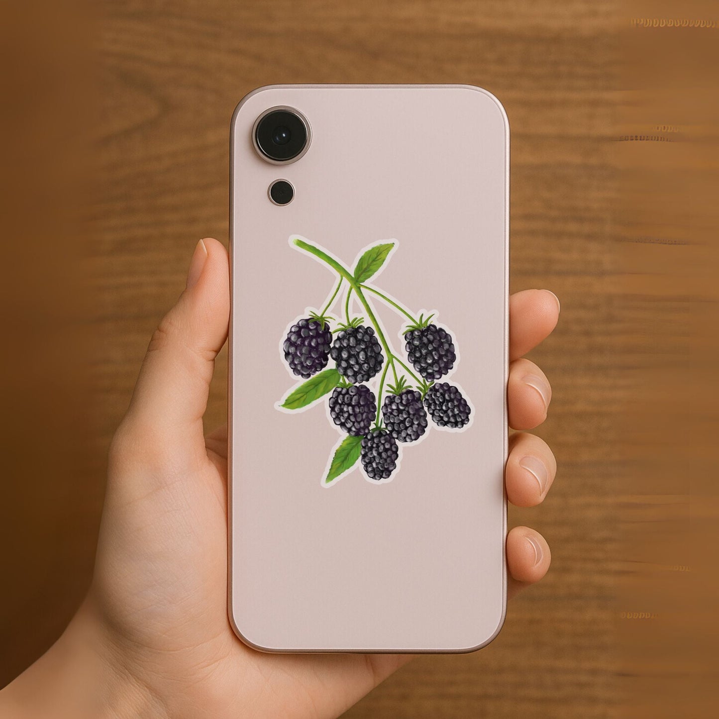 Blackberry Vinyl Sticker - MerikaArt