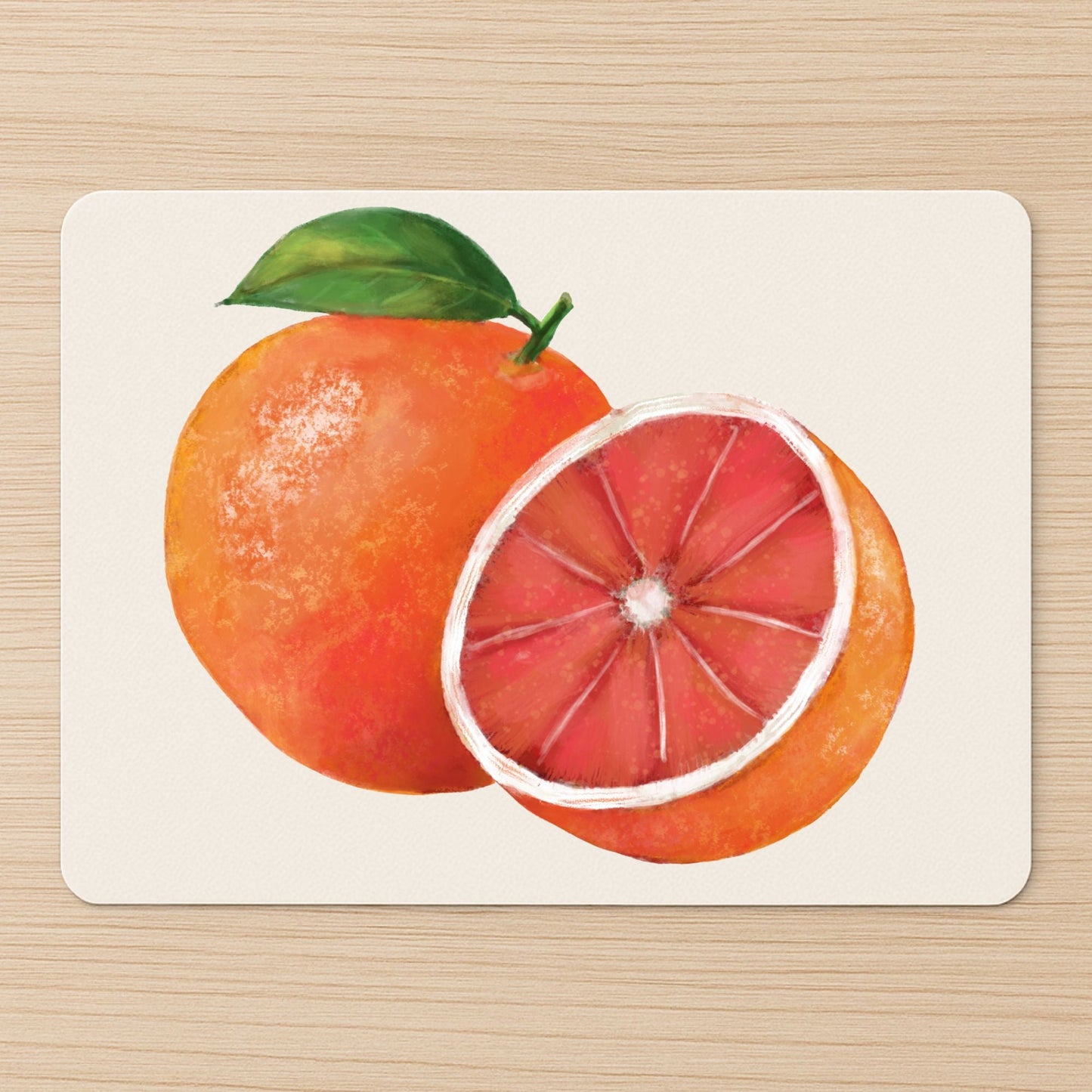 Blood Orange Mousepad - MerikaArt