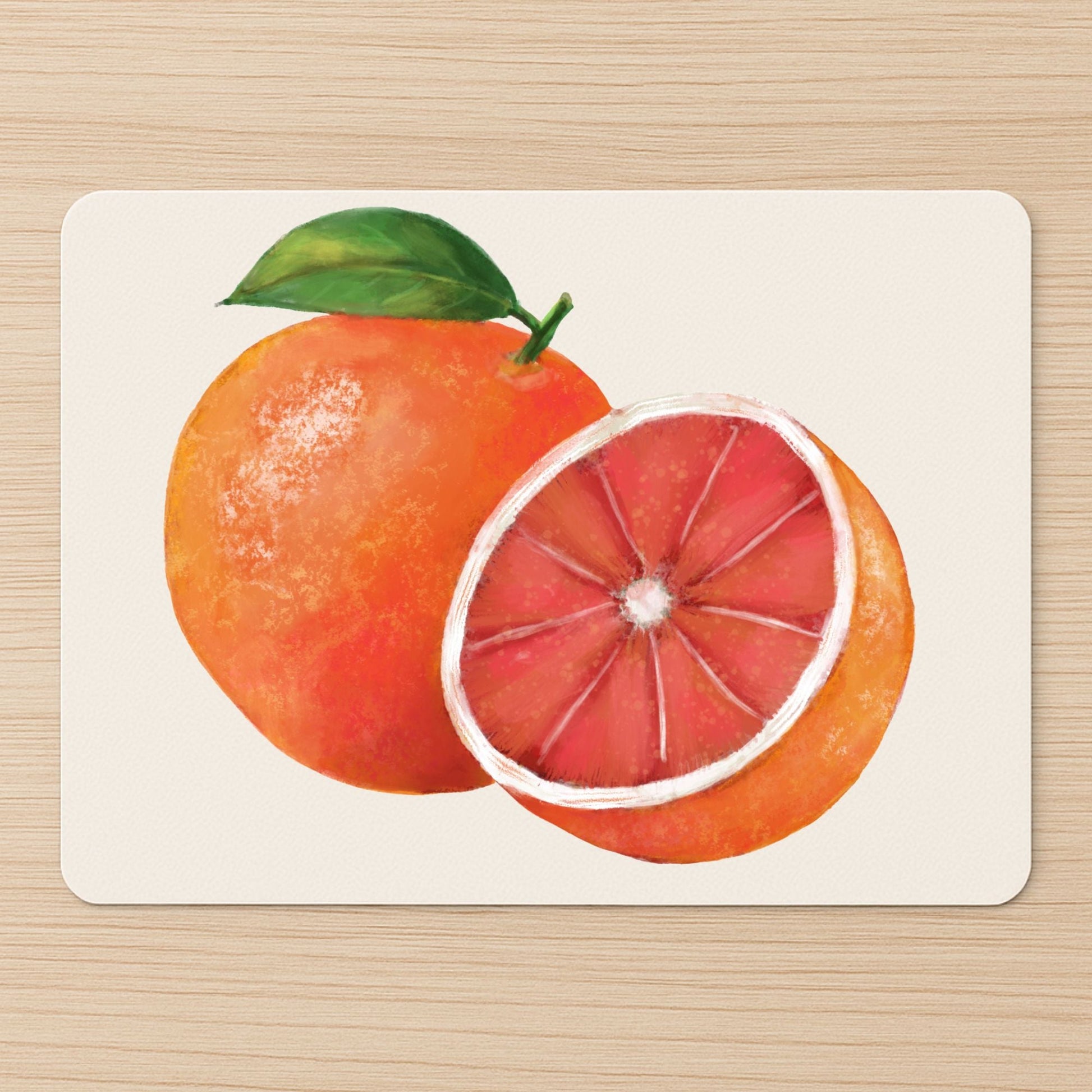 Blood Orange Mousepad - MerikaArt