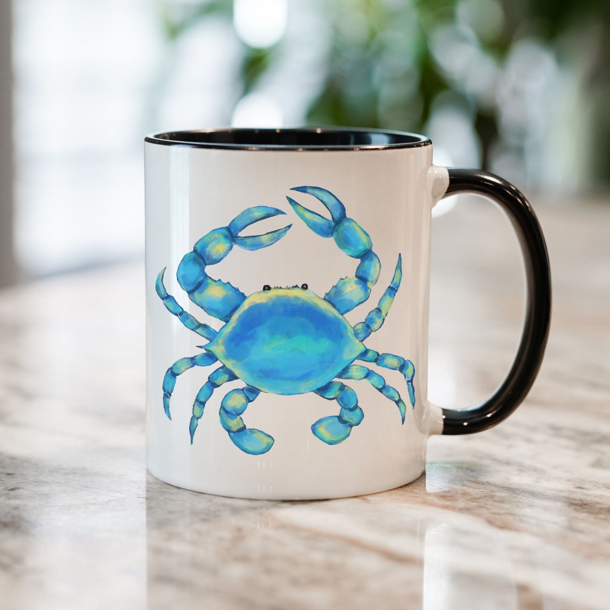 Blue Crab Mug - MerikaArt