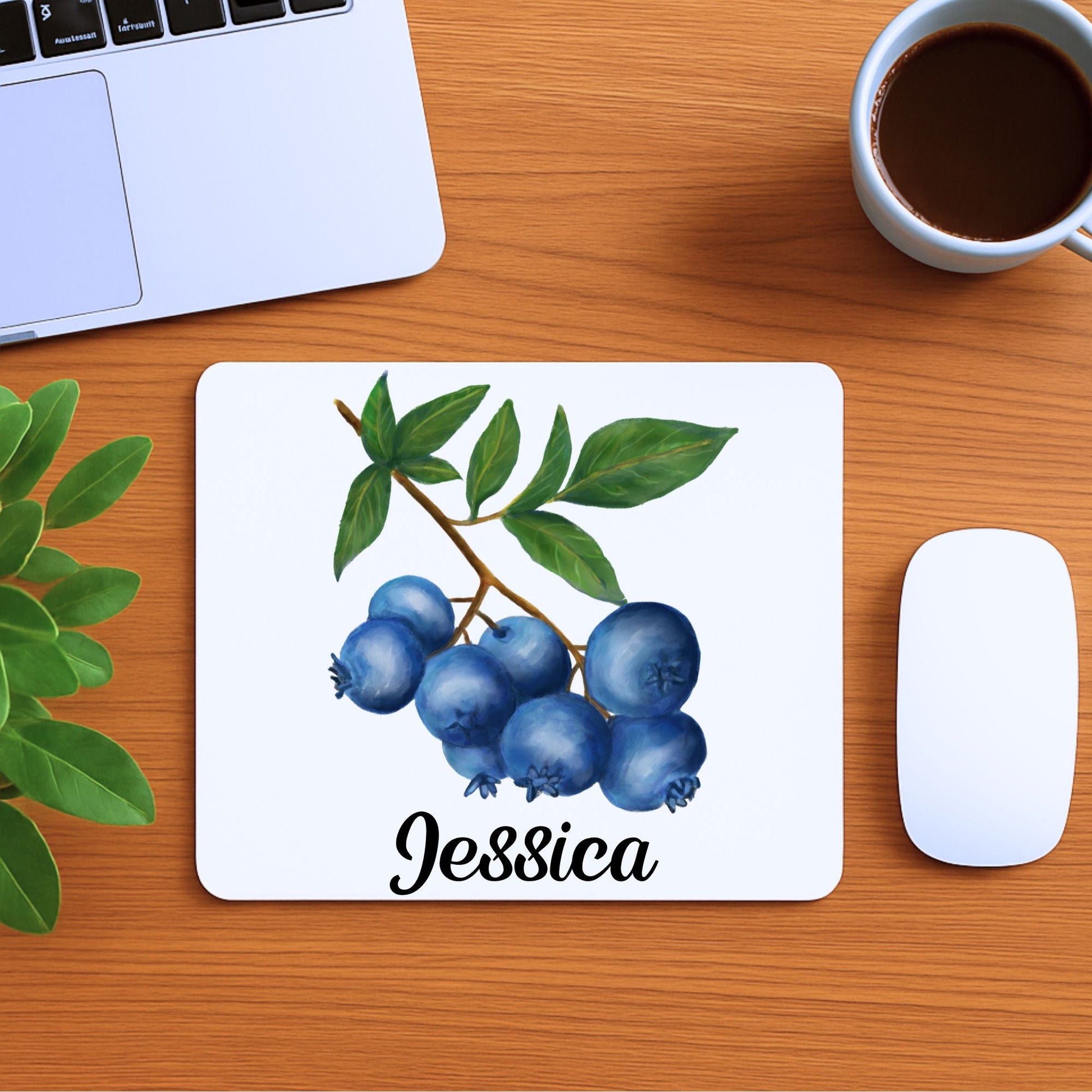 Blueberry Mousepad - MerikaArt