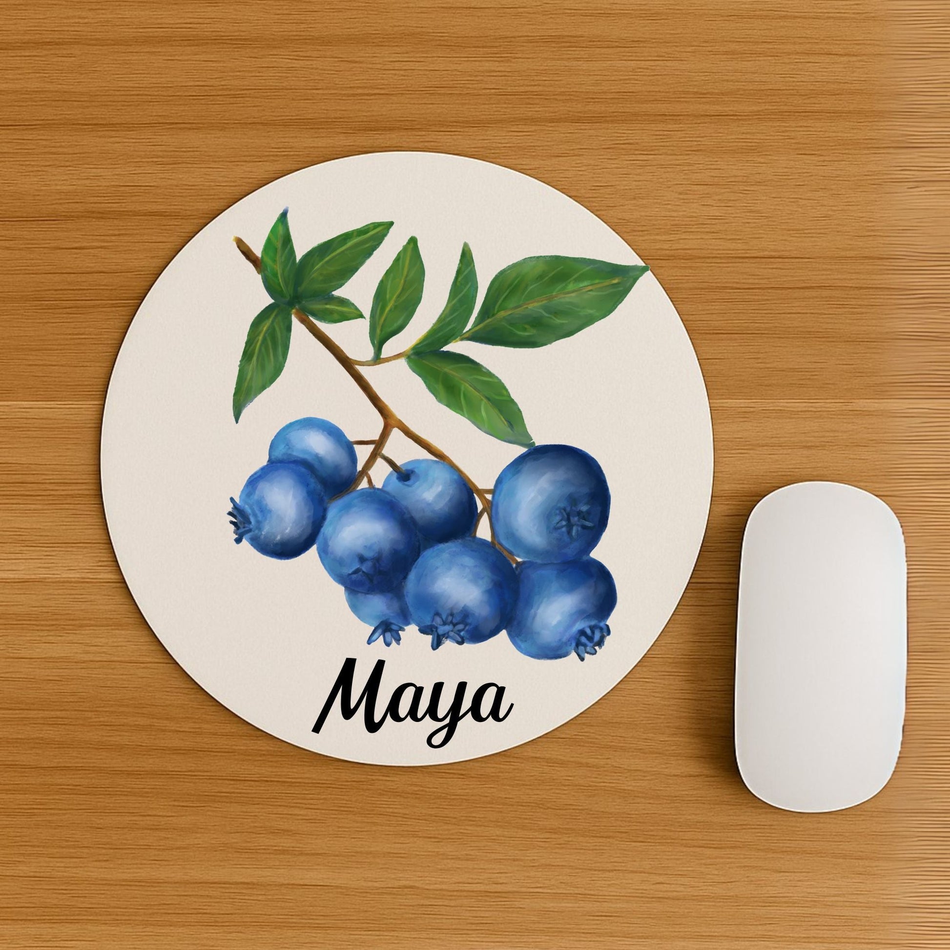 Blueberry Mousepad - MerikaArt