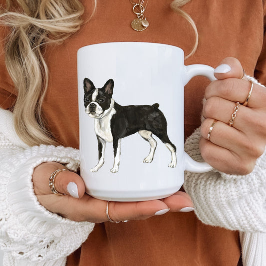 Boston Terrier Mug - MerikaArt