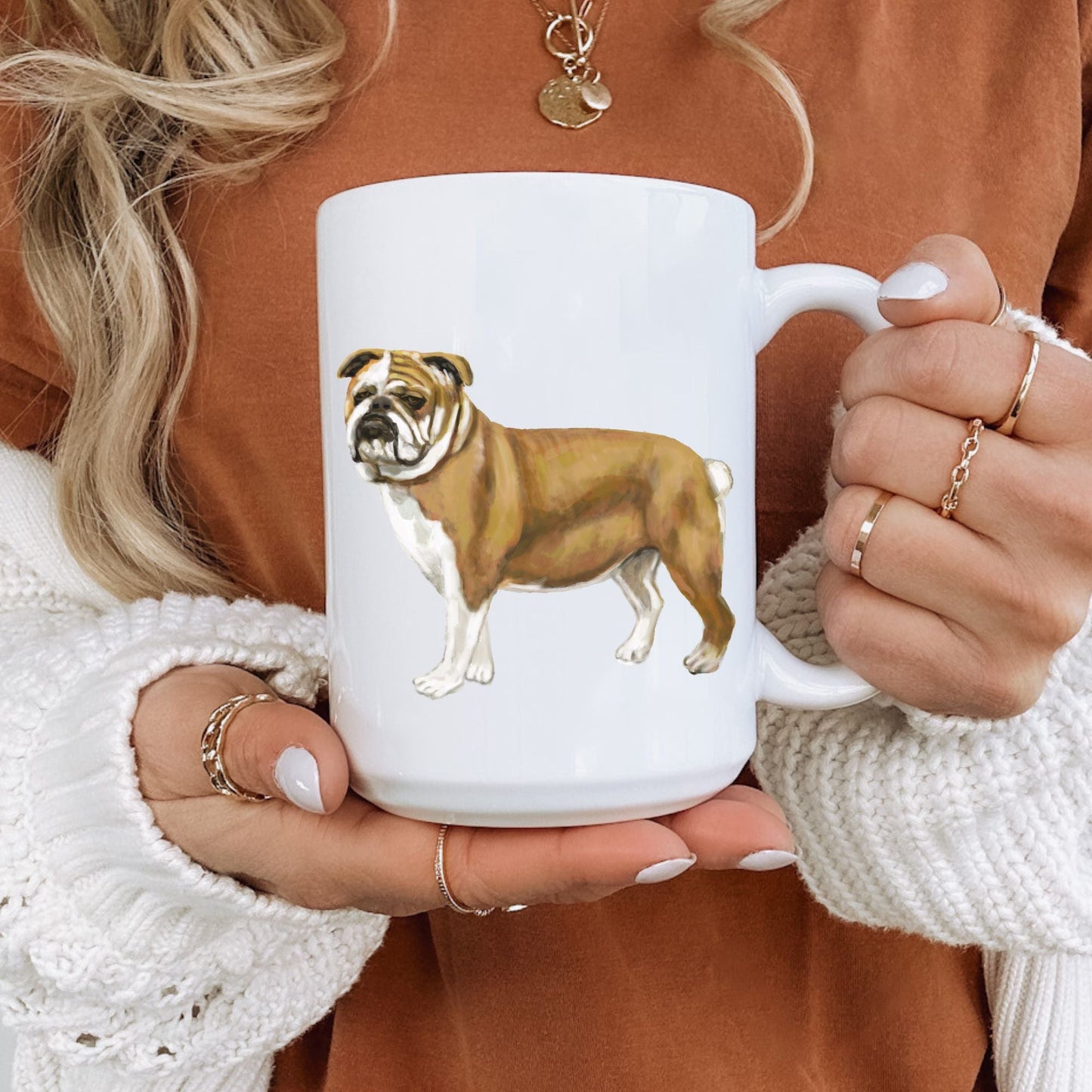 Bulldog Mug - MerikaArt