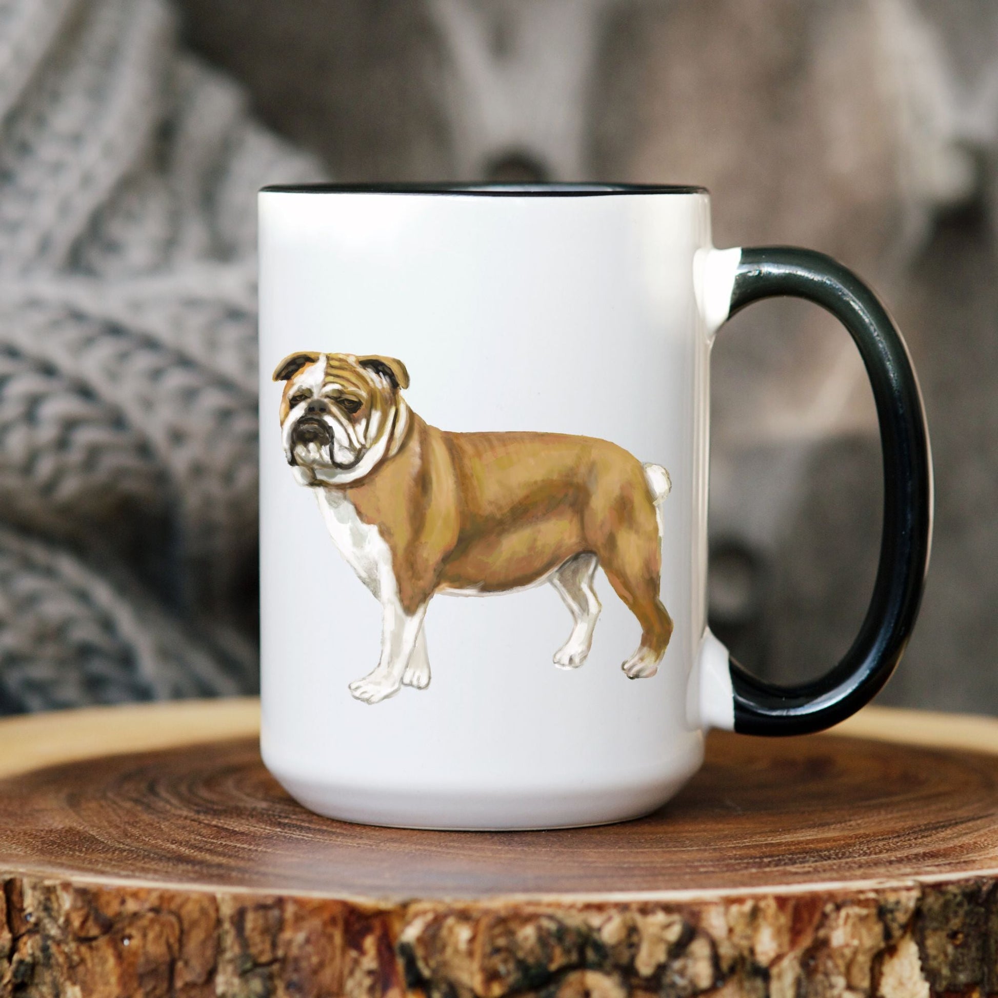 Bulldog Mug - MerikaArt