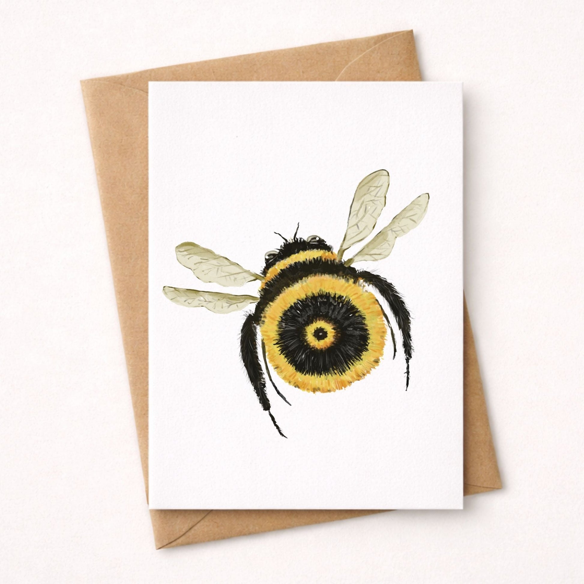 Bumblebee Postcard - MerikaArt