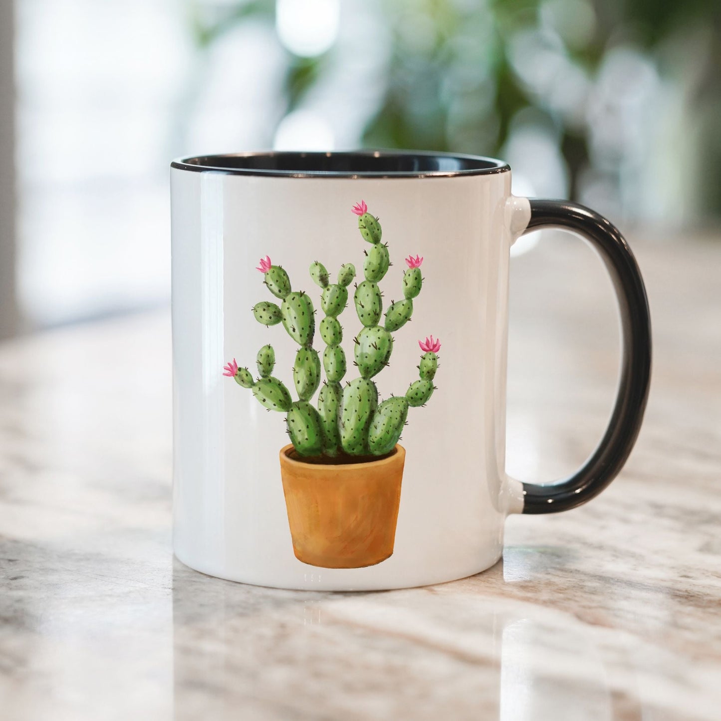 Cactus Mug - MerikaArt