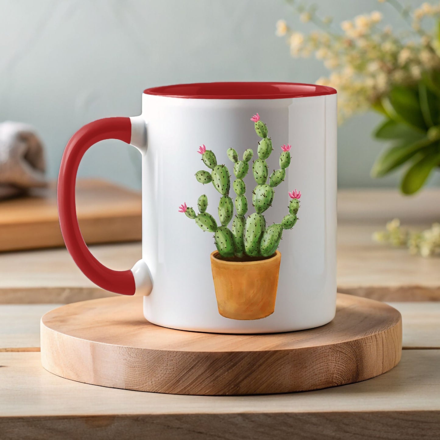 Cactus Mug - MerikaArt