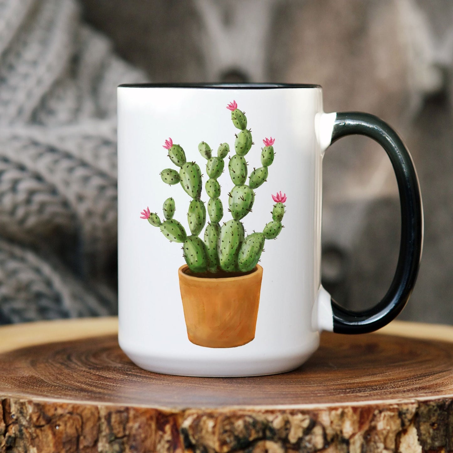 Cactus Mug - MerikaArt
