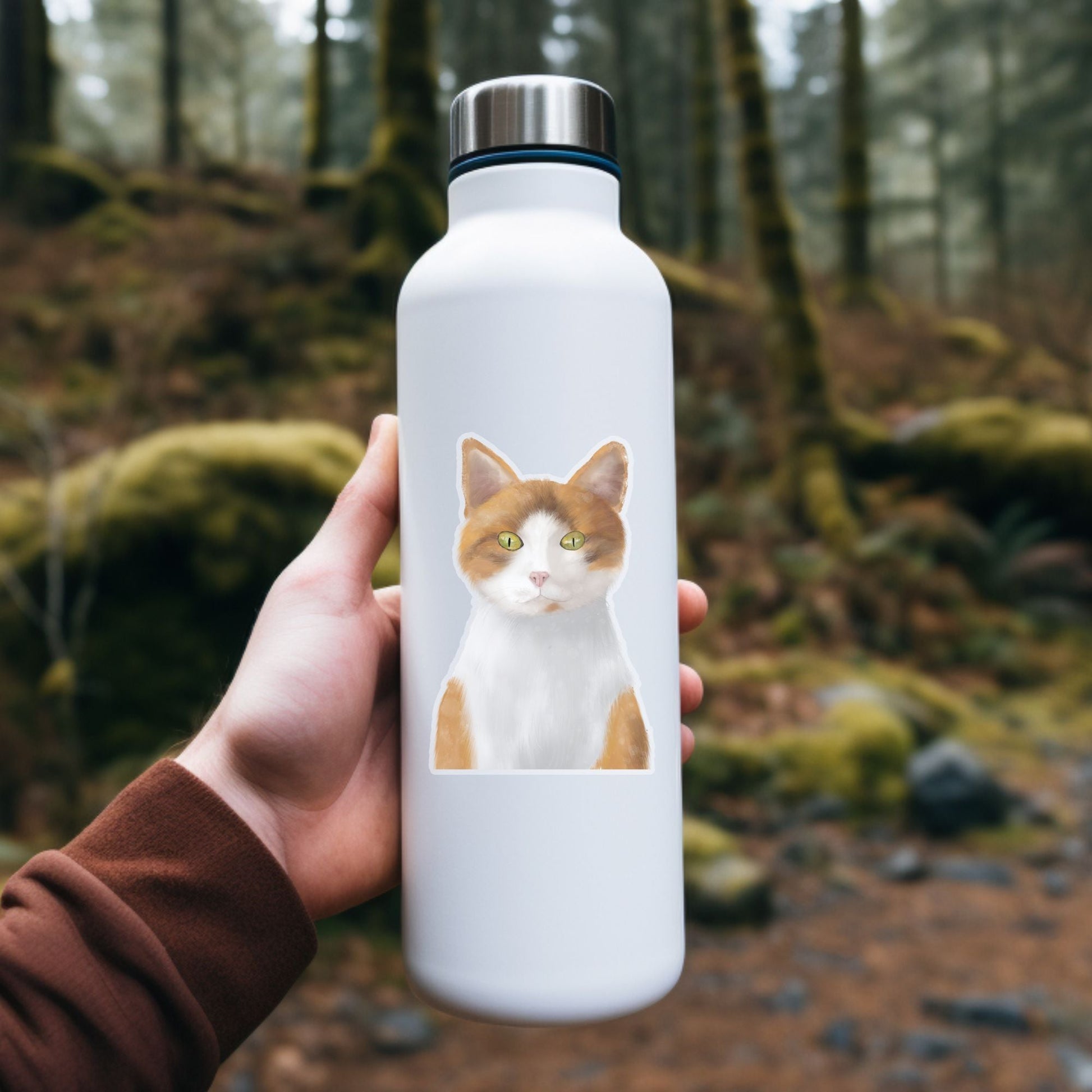 Calico Cat Sticker - MerikaArt