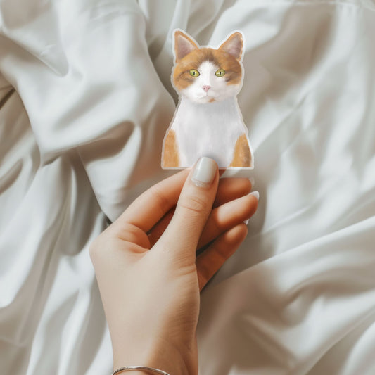 Calico Cat Sticker - MerikaArt