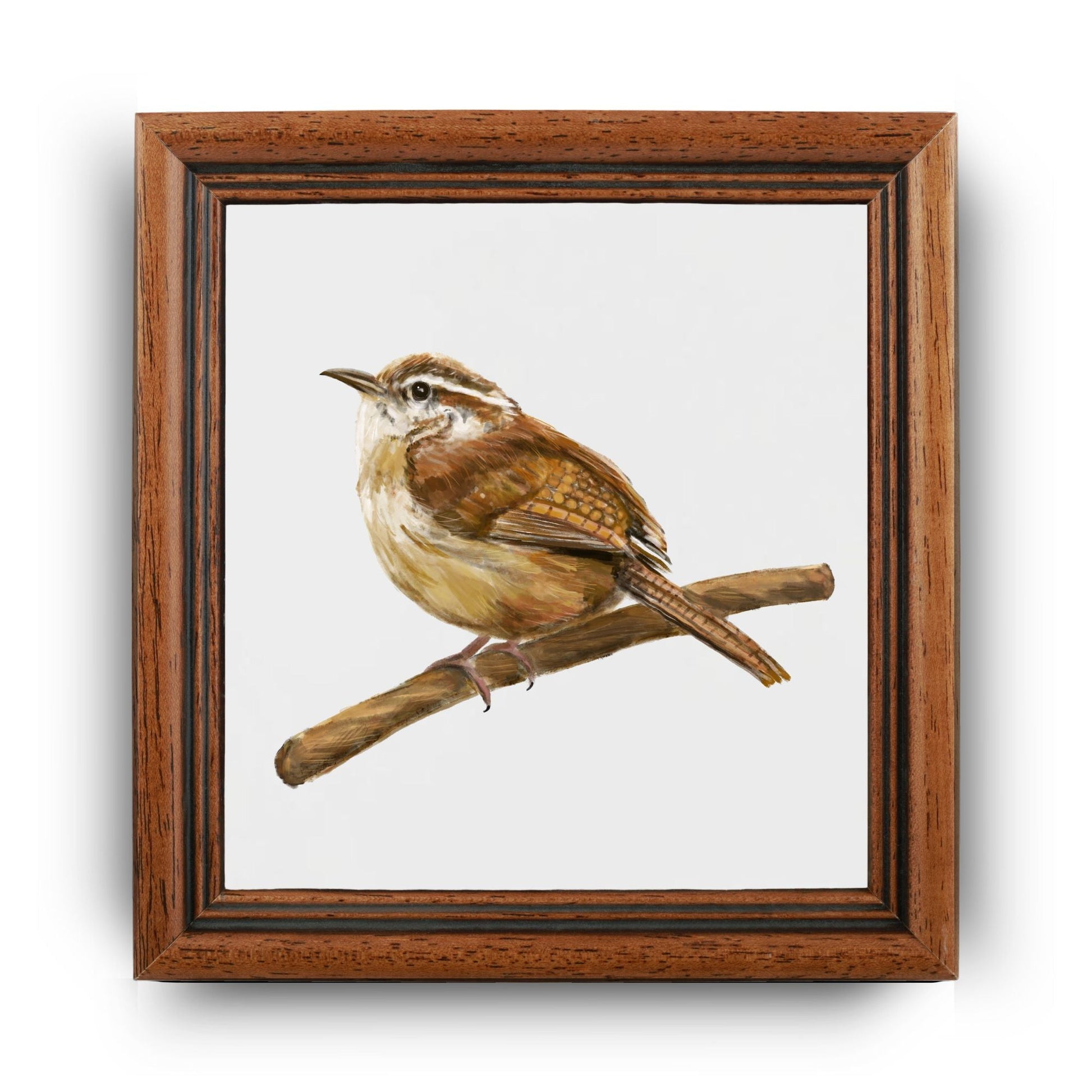 Caroline Wren Ceramic Tile - MerikaArt