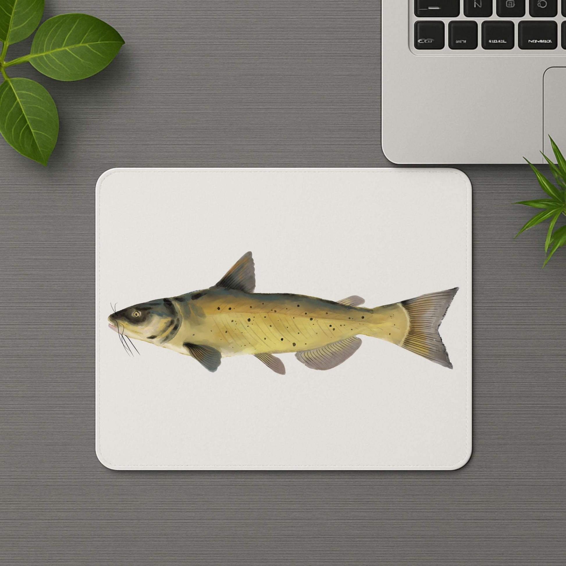 Catfish Mousepad - MerikaArt