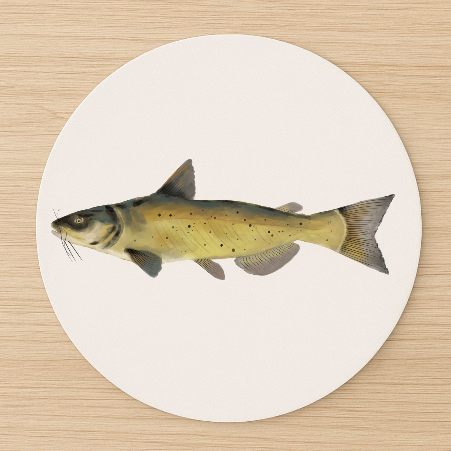 Catfish Mousepad - MerikaArt