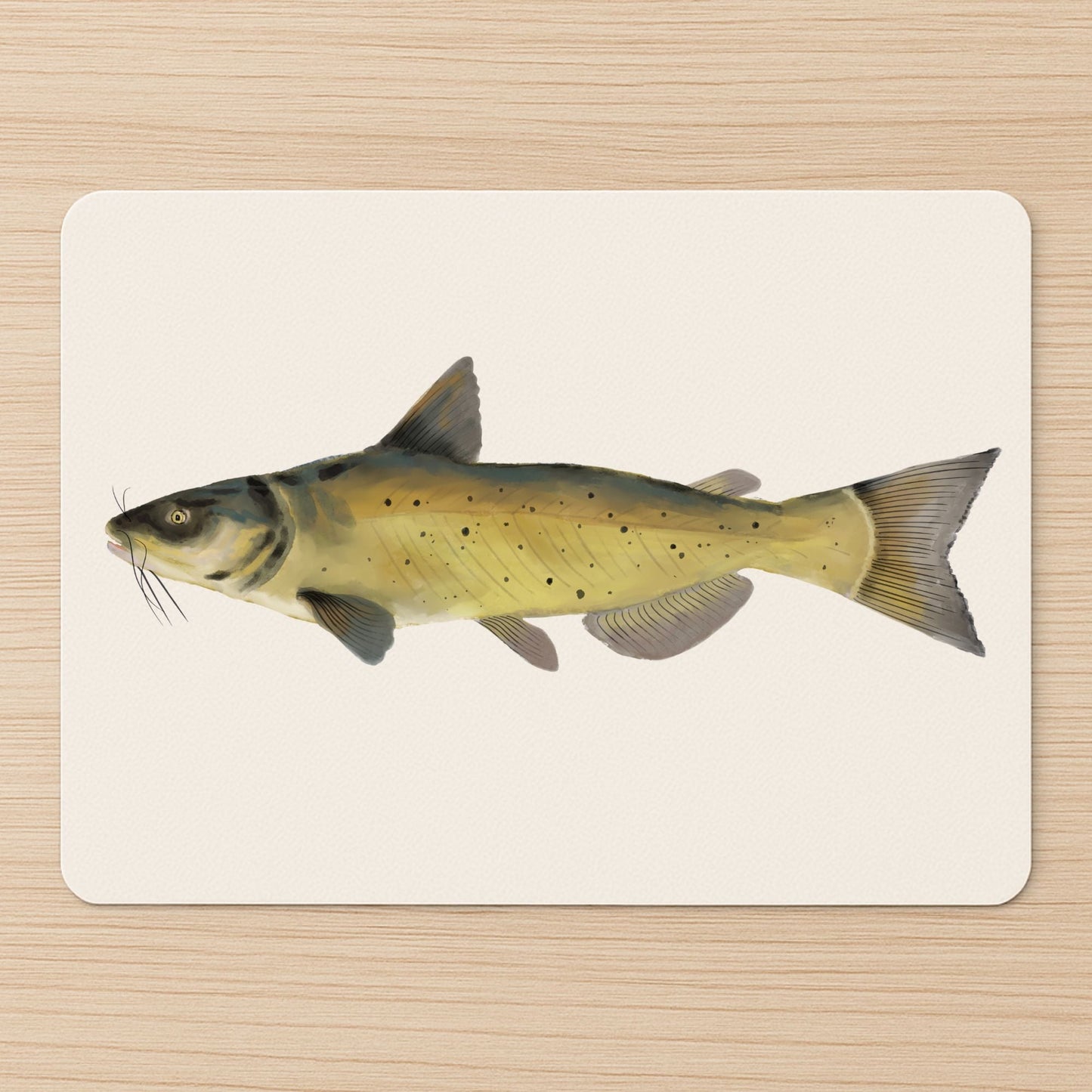 Catfish Mousepad - MerikaArt