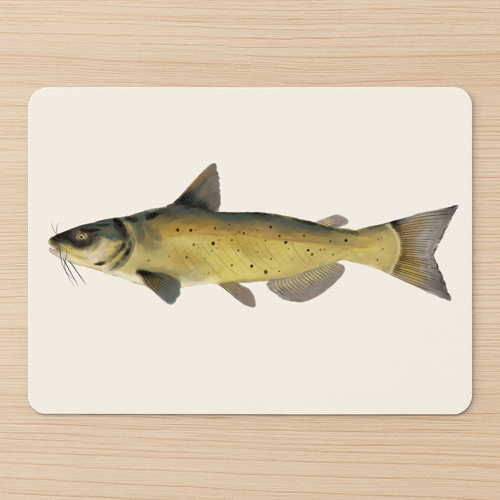 Catfish Mousepad - MerikaArt