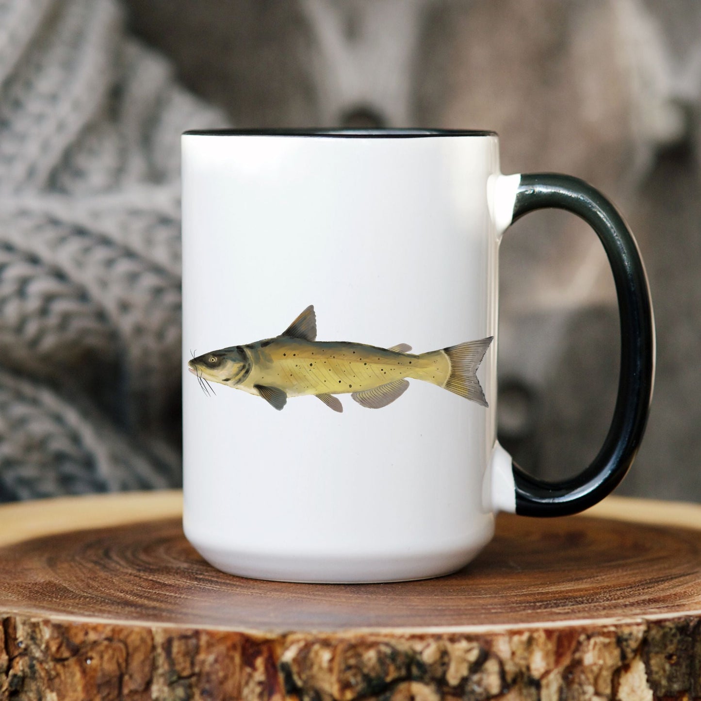 Catfish Mug - MerikaArt