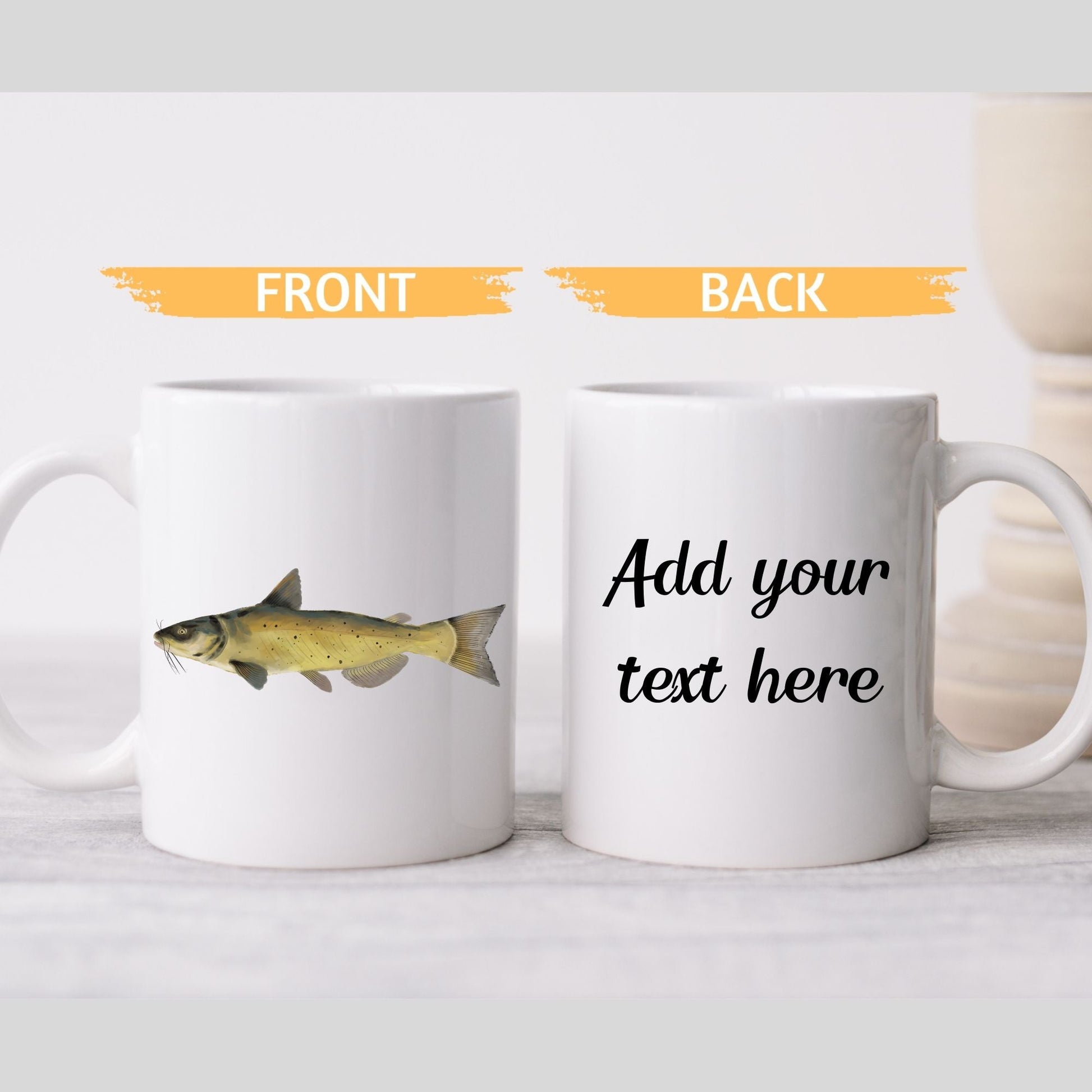 Catfish Mug - MerikaArt