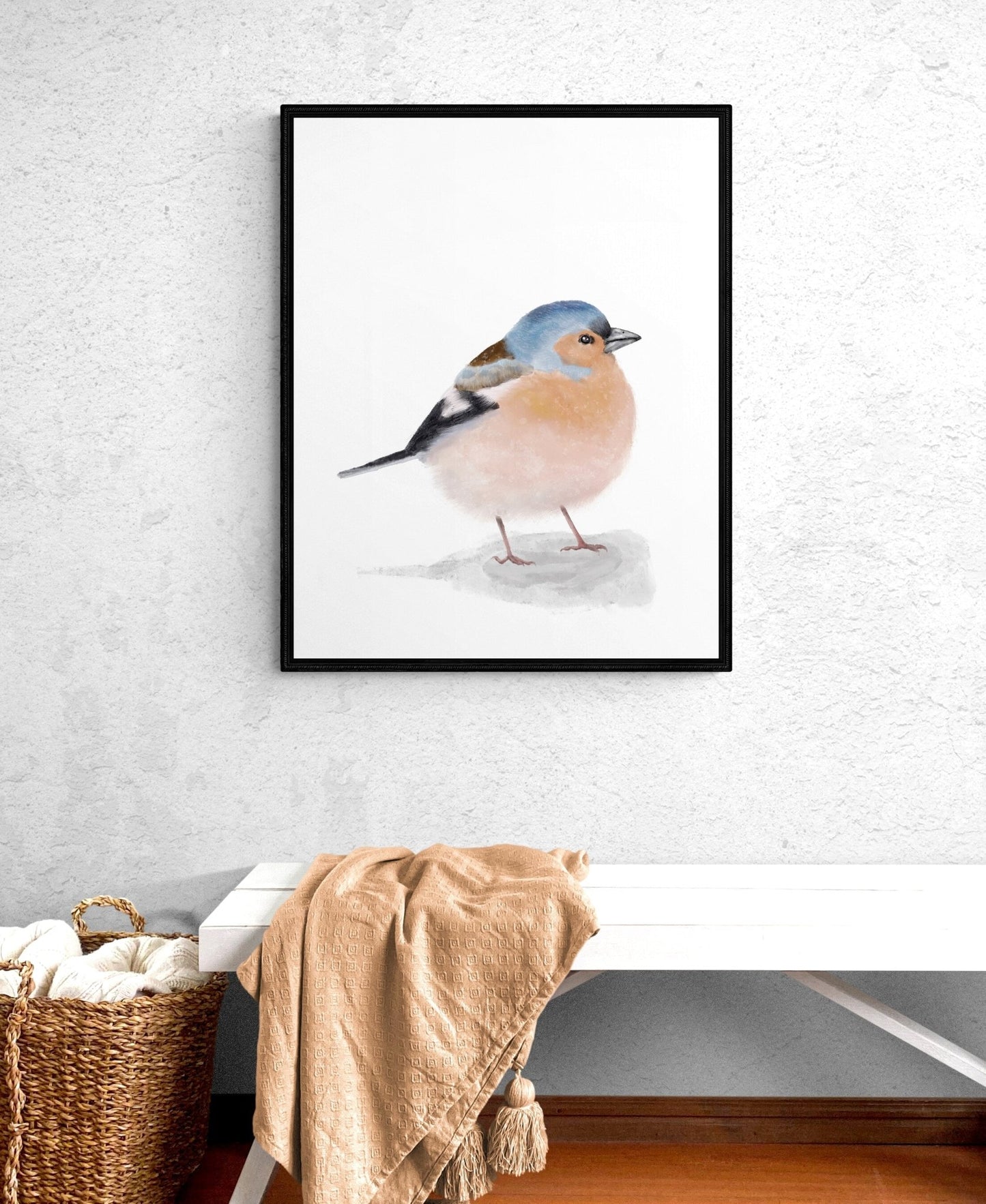 Chaffinch Bird Print - MerikaArt