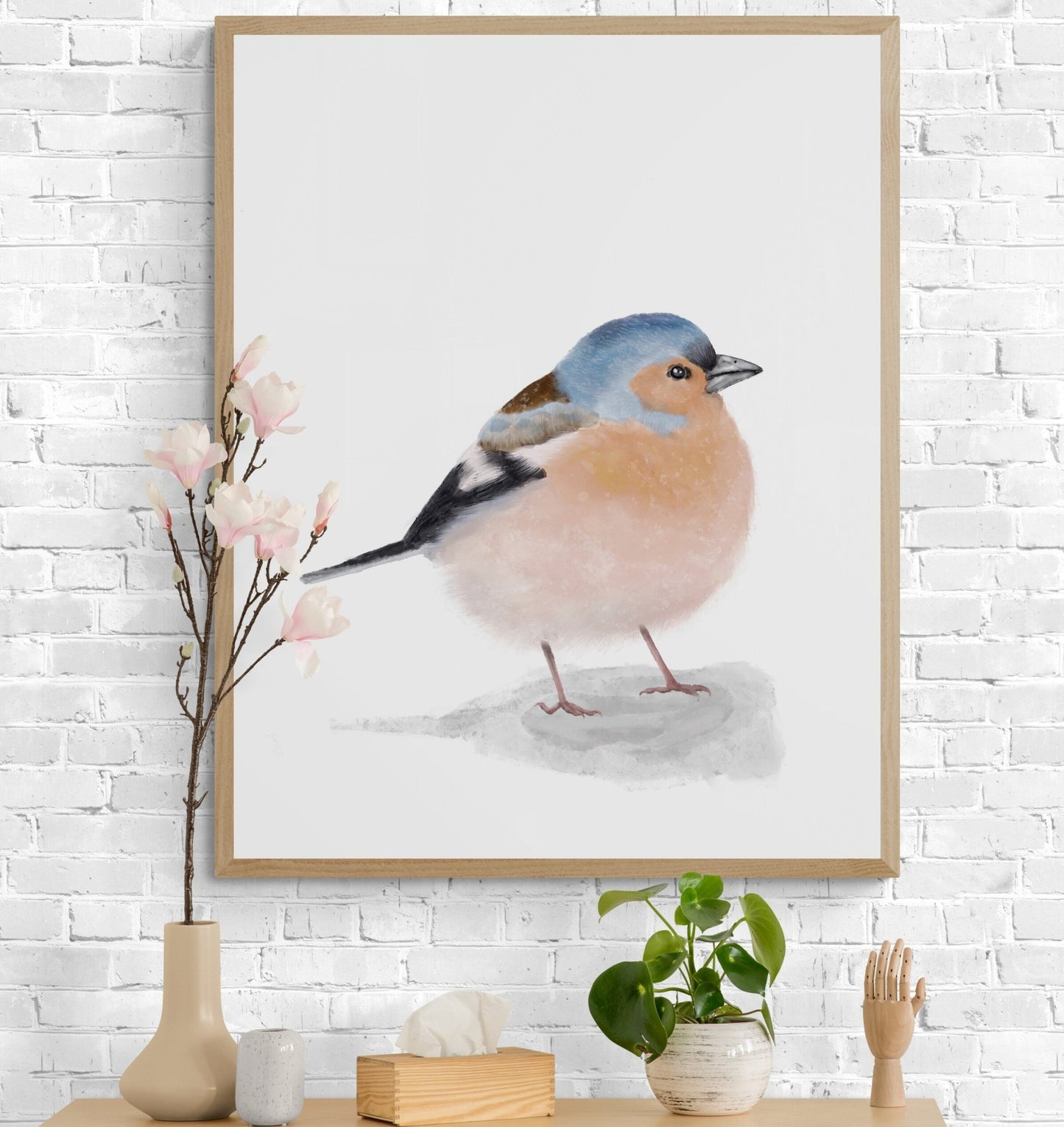 Chaffinch Bird Print - MerikaArt