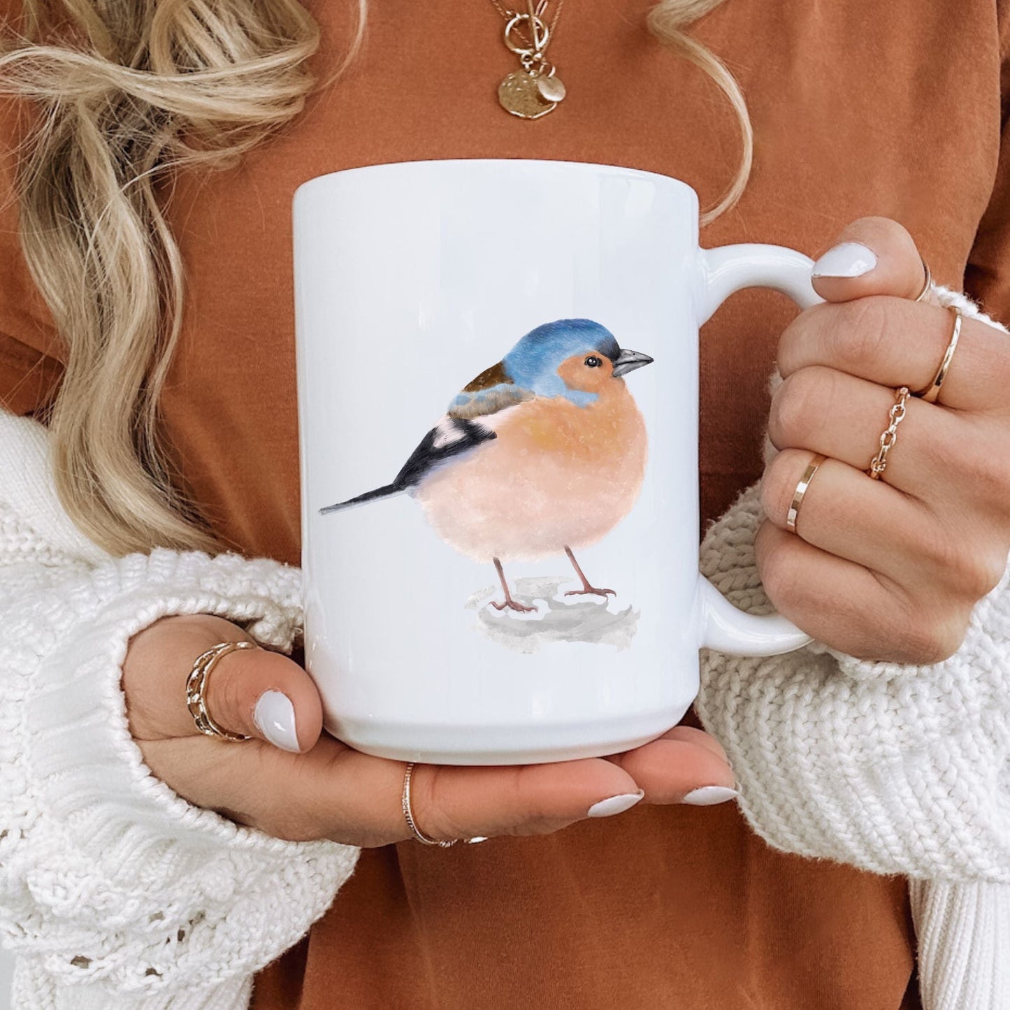 Chaffinch Mug - MerikaArt
