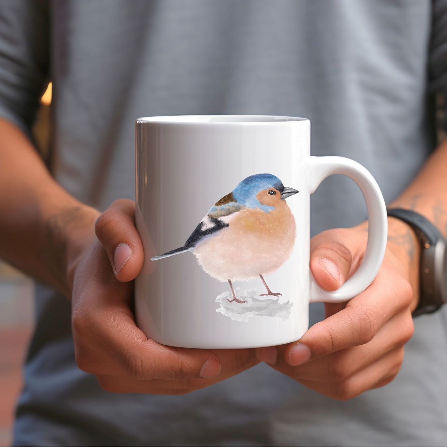 Chaffinch Mug - MerikaArt