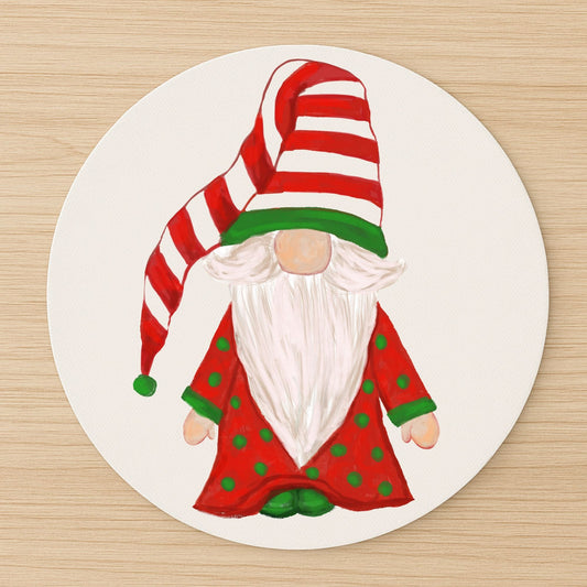 Christmas Gnome Mousepad - MerikaArt