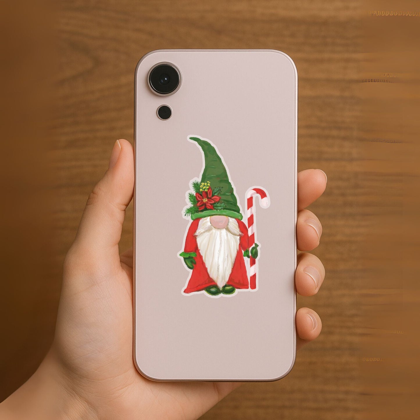 Christmas Gnome Sticker - MerikaArt