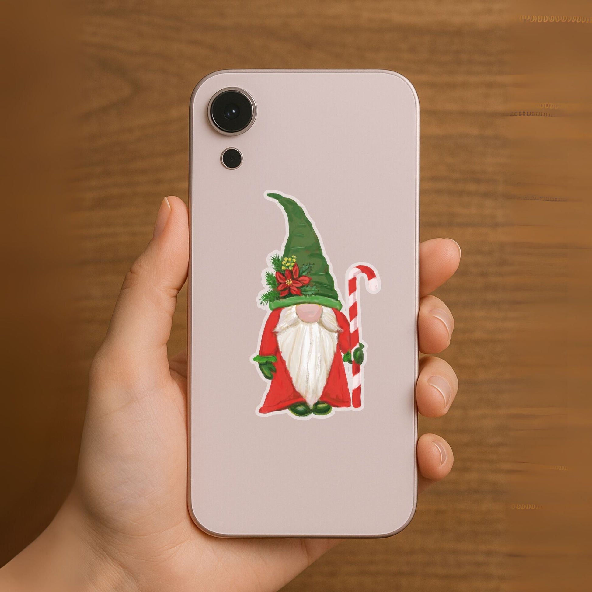 Christmas Gnome Sticker - MerikaArt