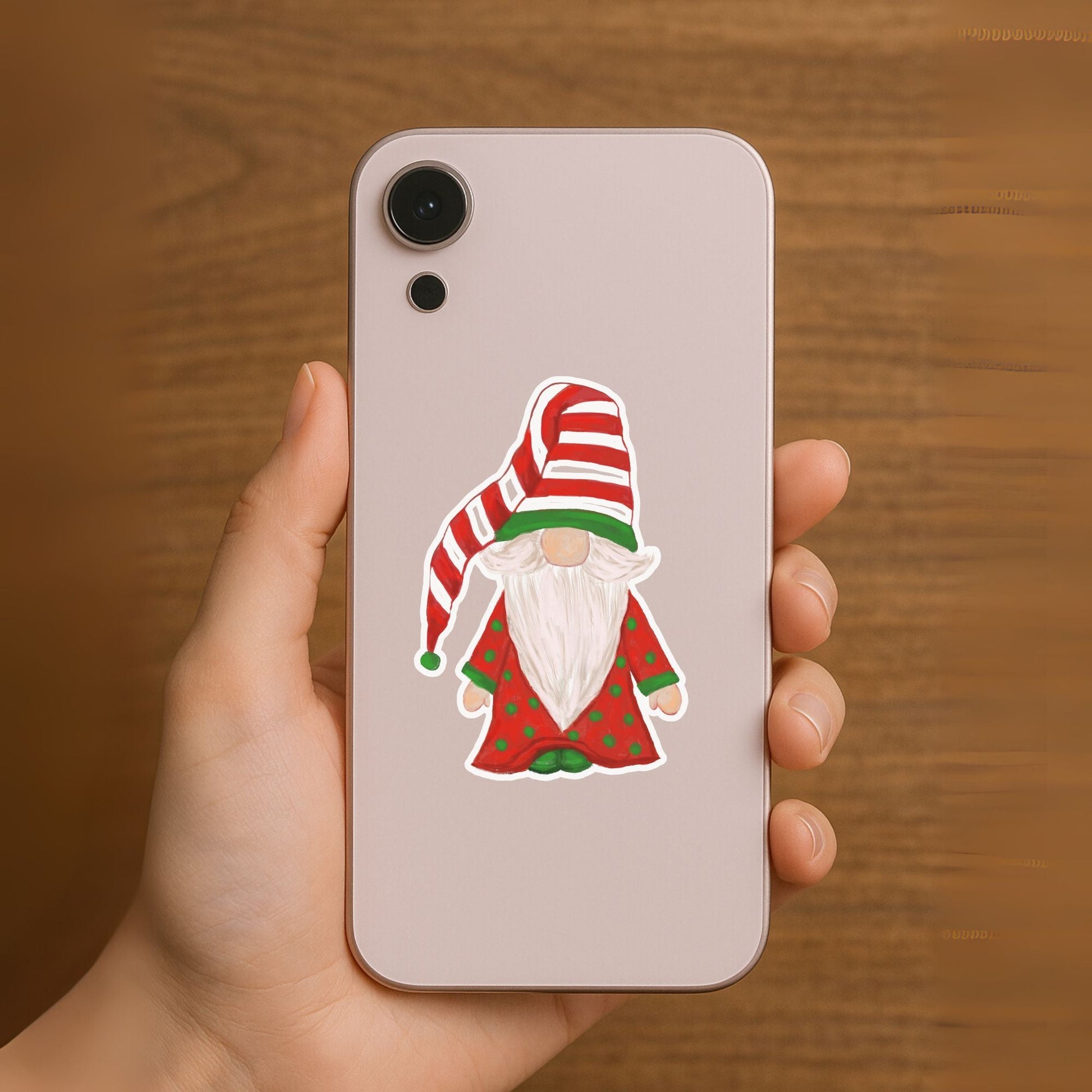 Christmas Gnome Sticker - MerikaArt