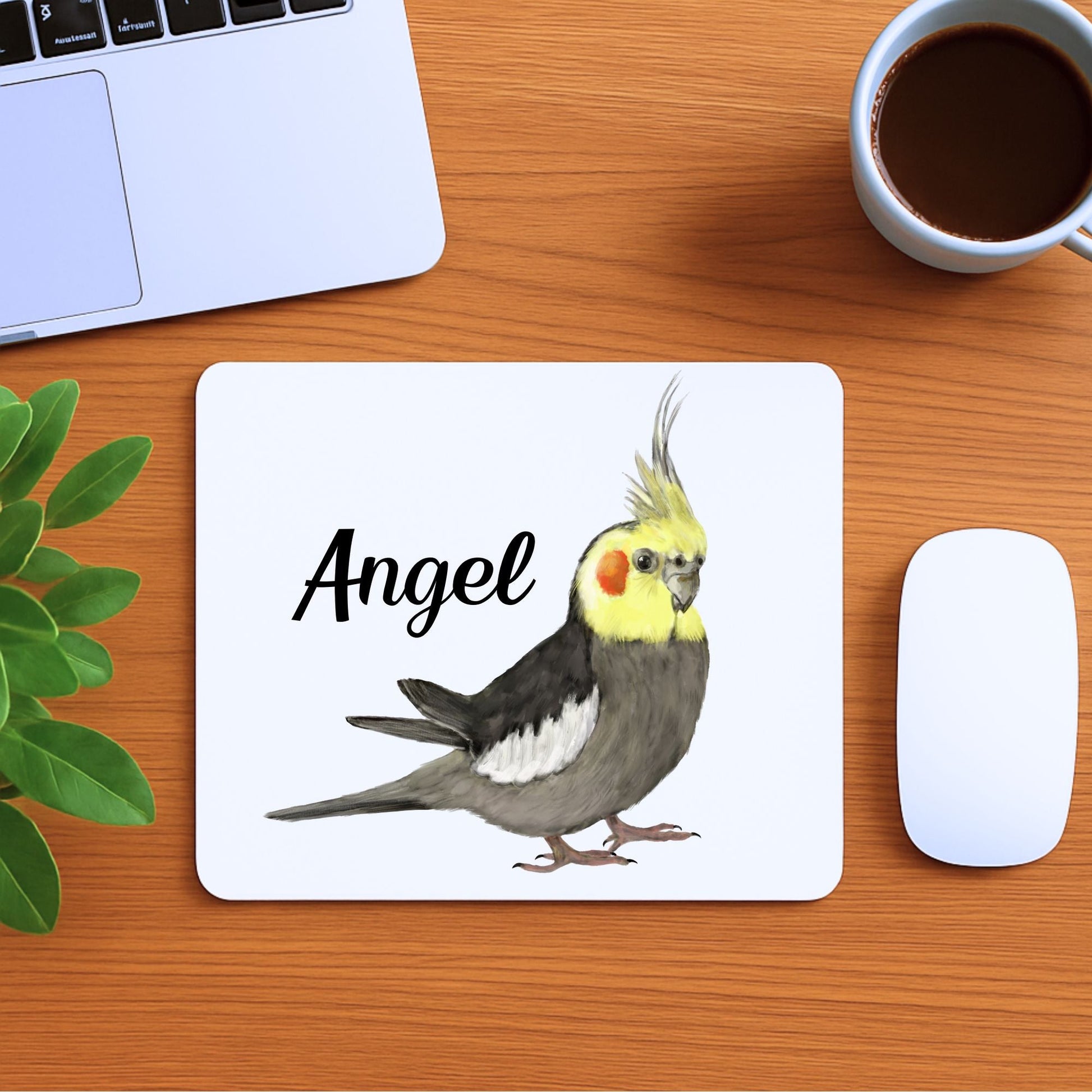 Cockatiel Mousepad - MerikaArt