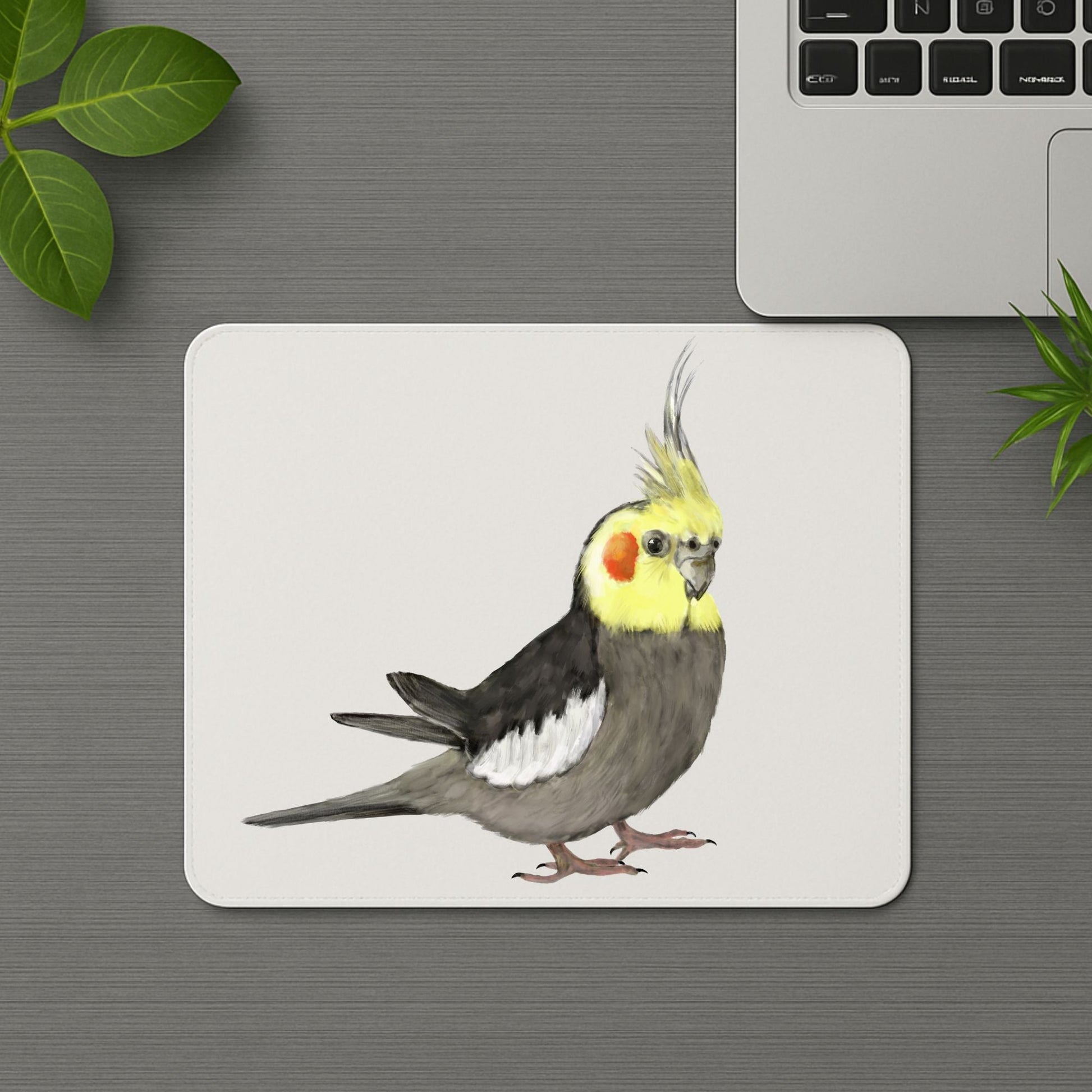 Cockatiel Mousepad - MerikaArt