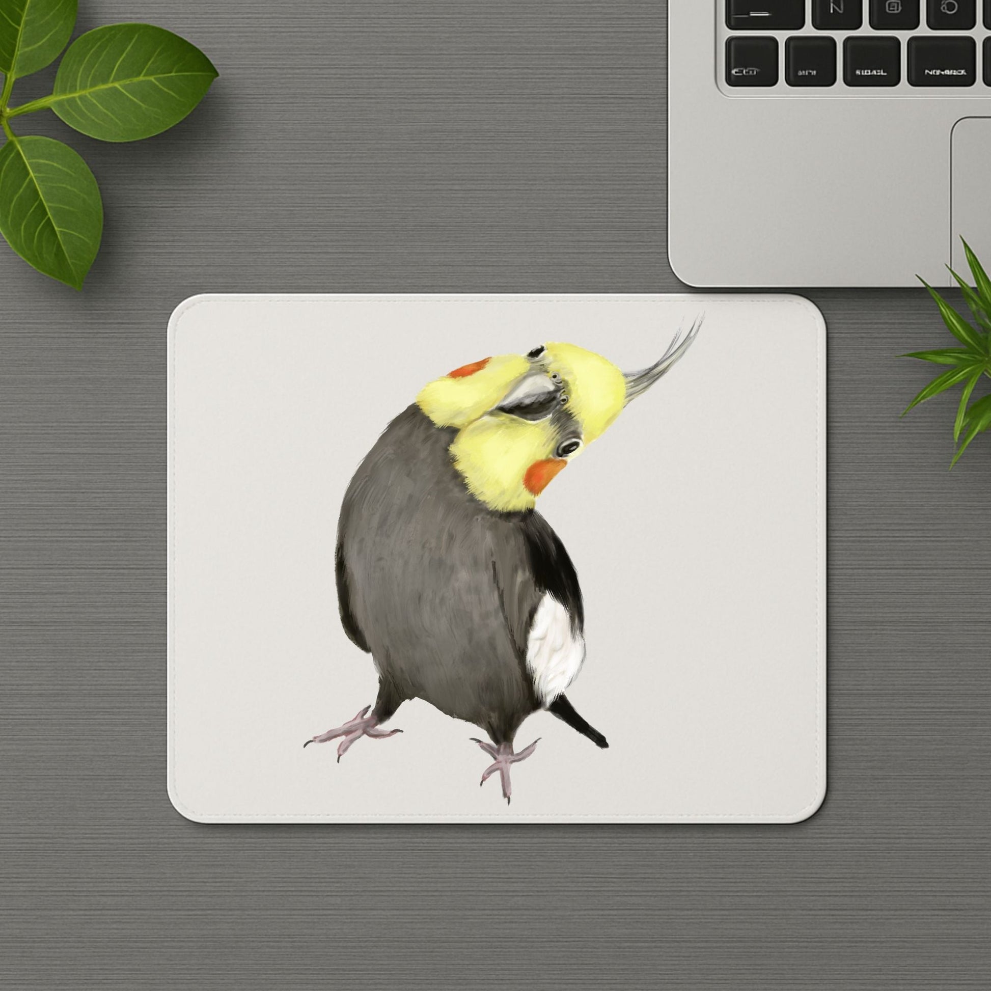 Cockatiel Mousepad - MerikaArt