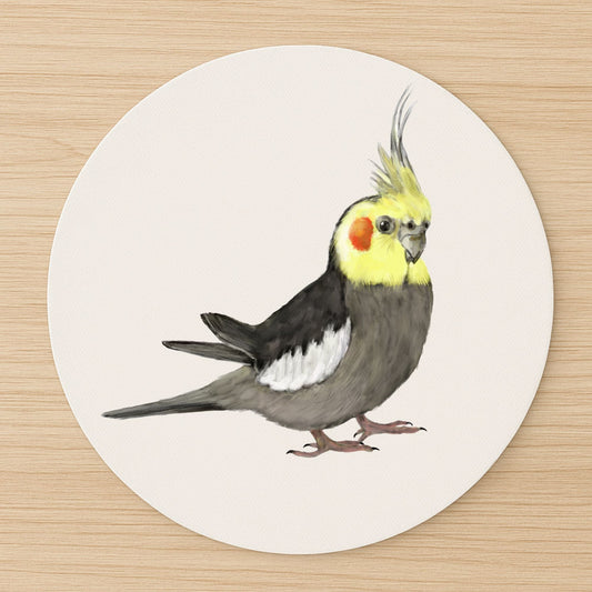 Cockatiel Mousepad - MerikaArt