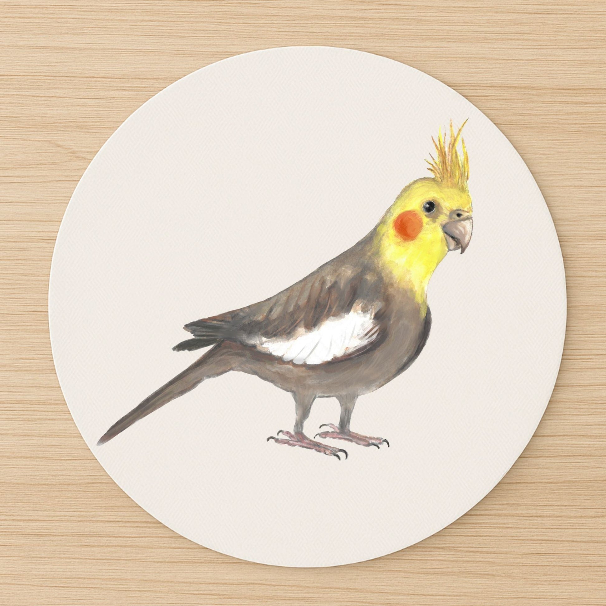 Cockatiel Mousepad - MerikaArt