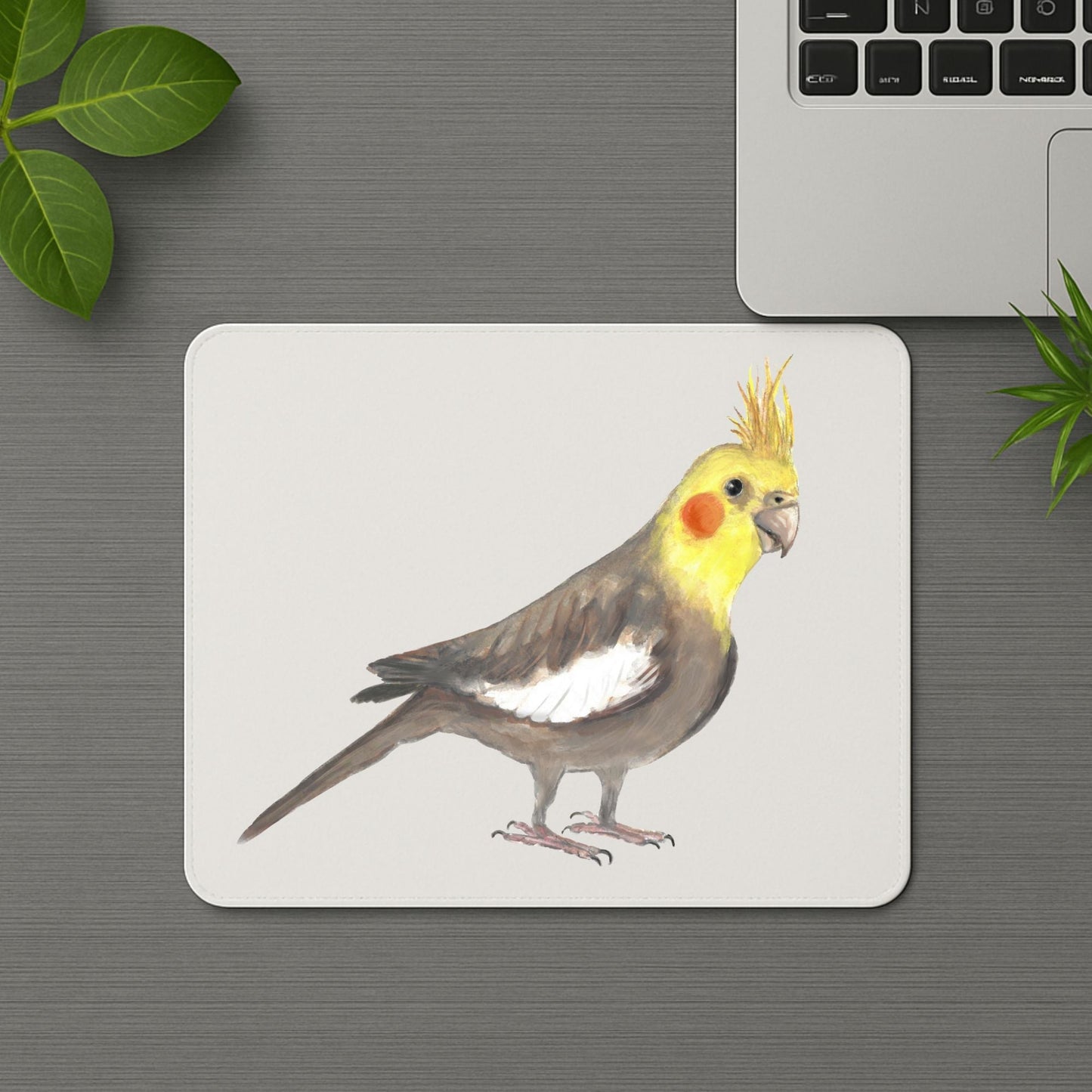 Cockatiel Mousepad - MerikaArt