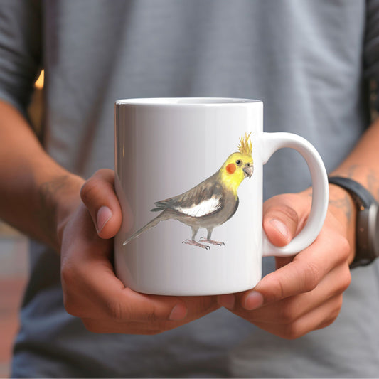 Cockatiel Mug - MerikaArt