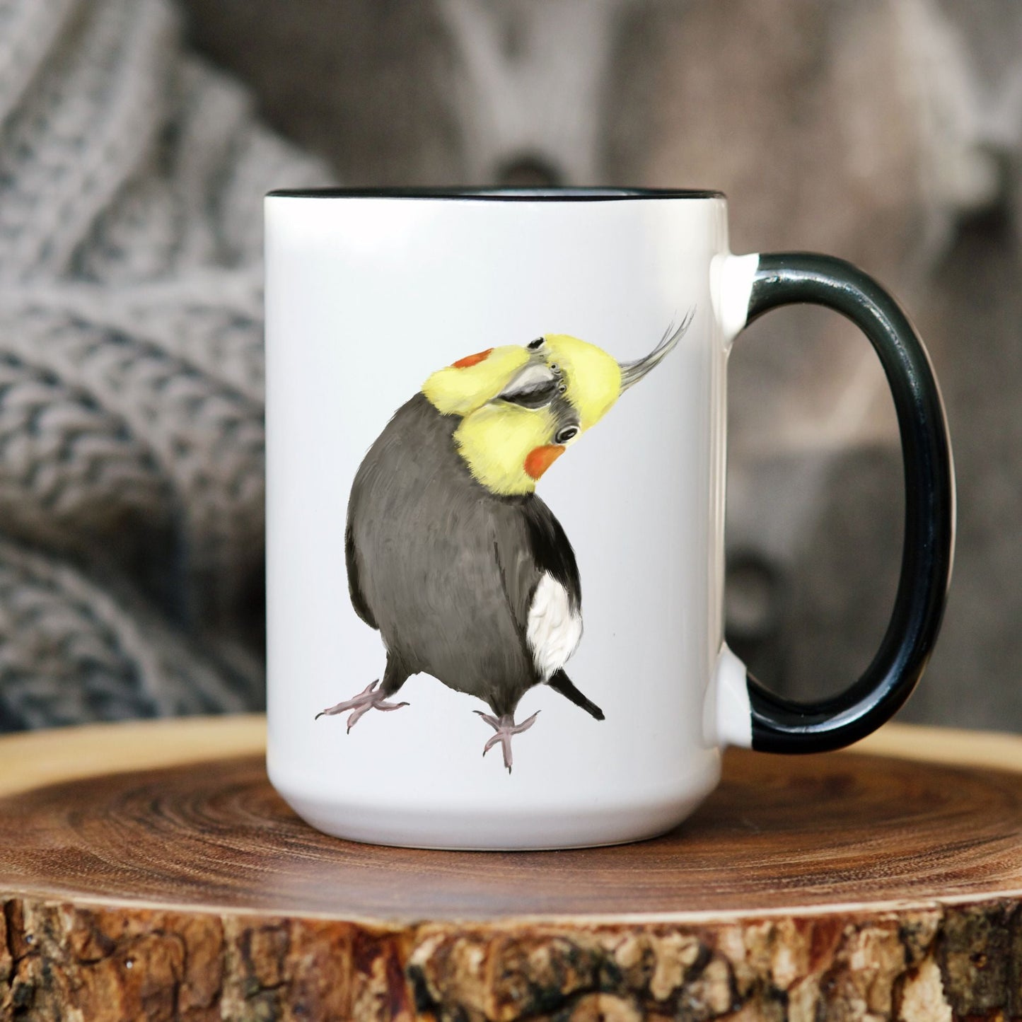 Cockatiel Mug - MerikaArt