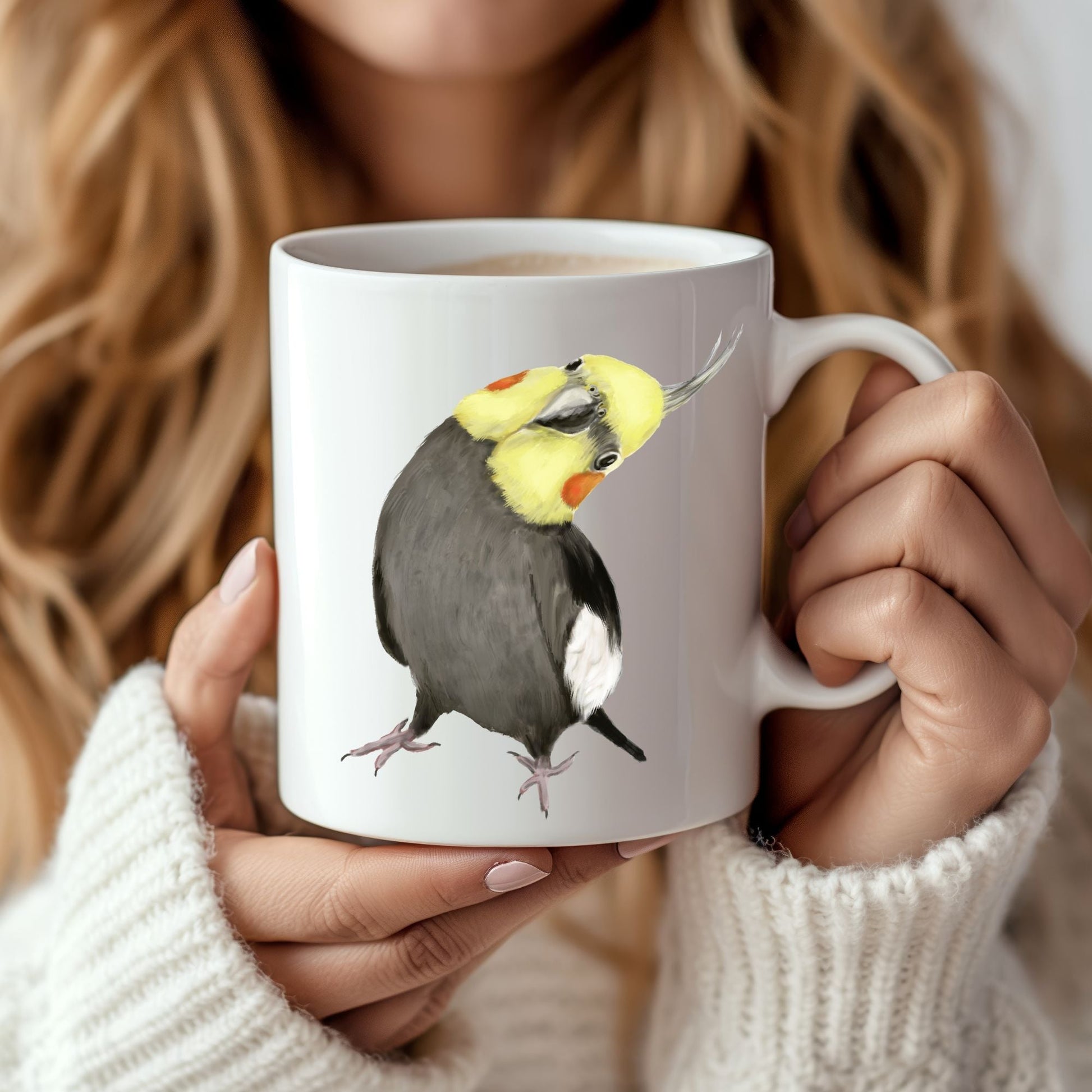 Cockatiel Mug - MerikaArt