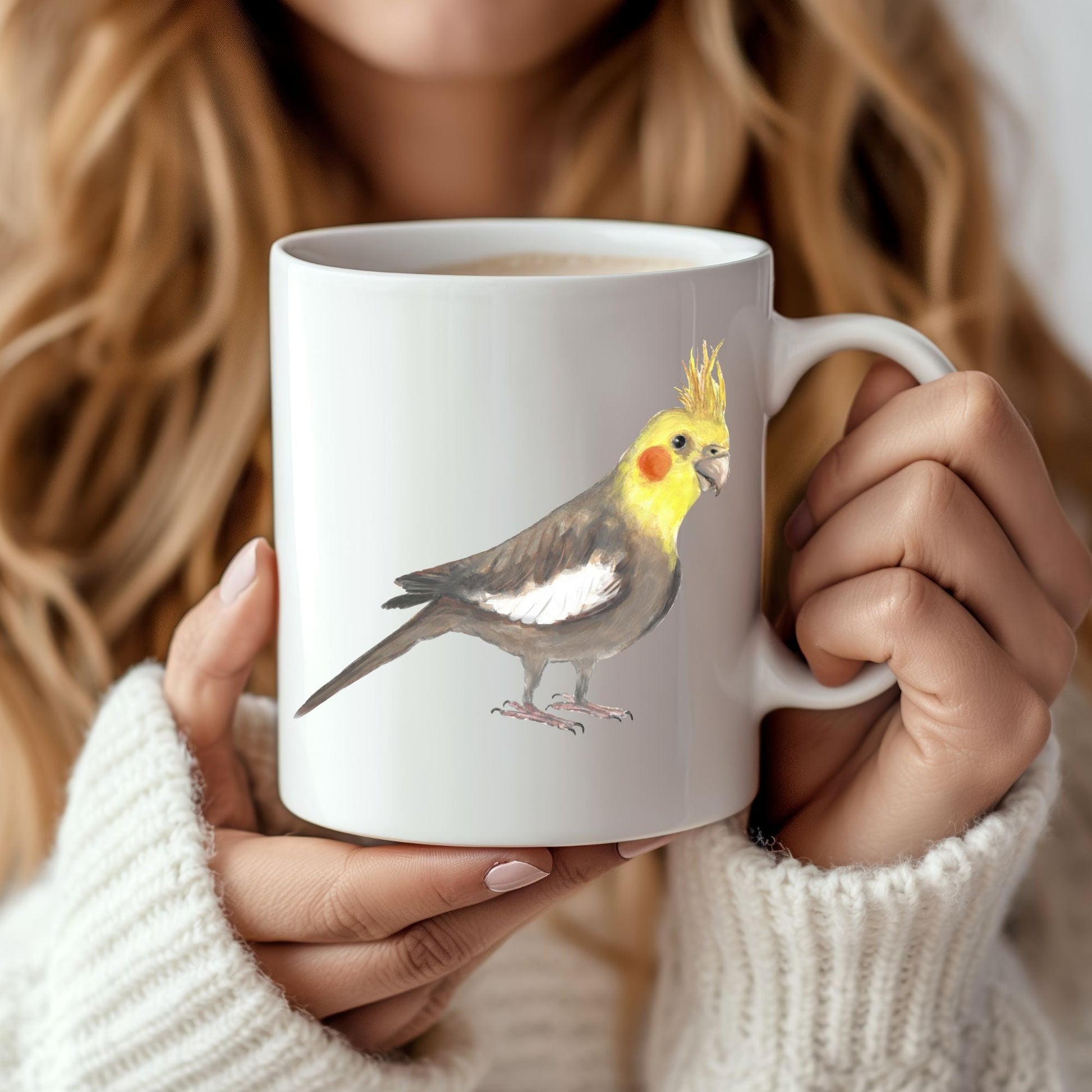 Cockatiel Mug - MerikaArt
