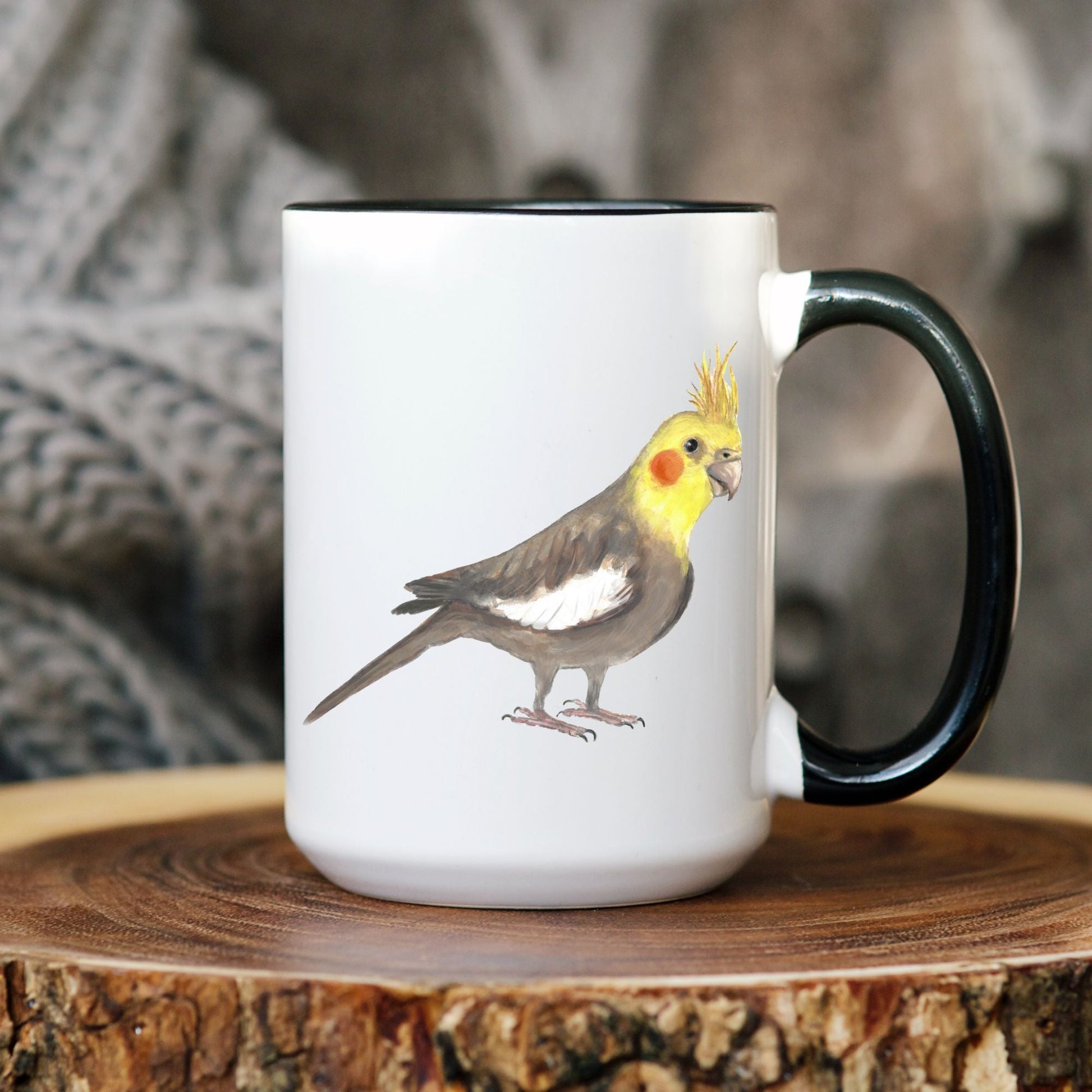 Cockatiel Mug - MerikaArt